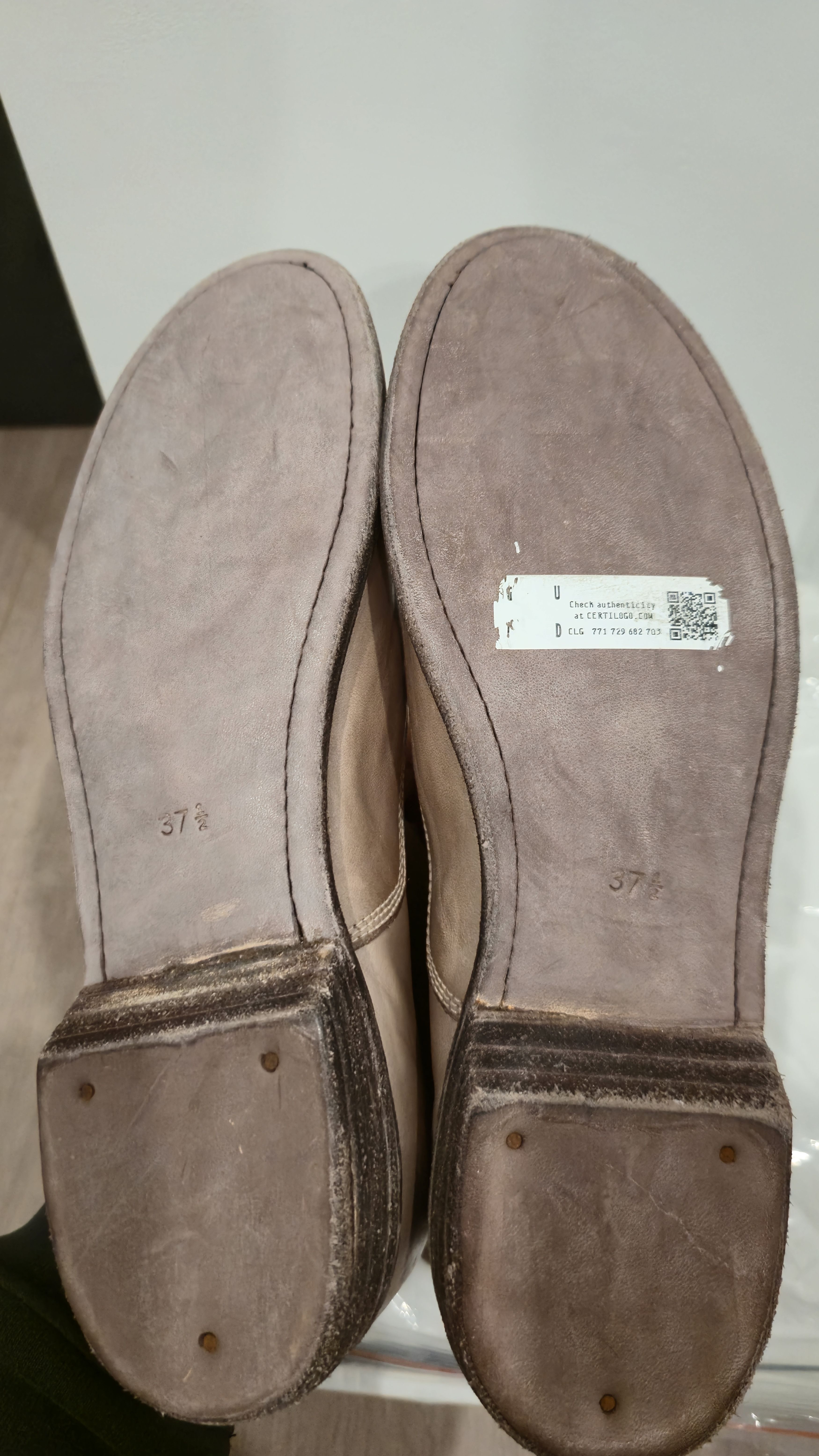 Guidi Guidi 310 - Beige Dusty Pink - Size 37.5 Size US 7.5 / IT 37.5 - 7 Thumbnail
