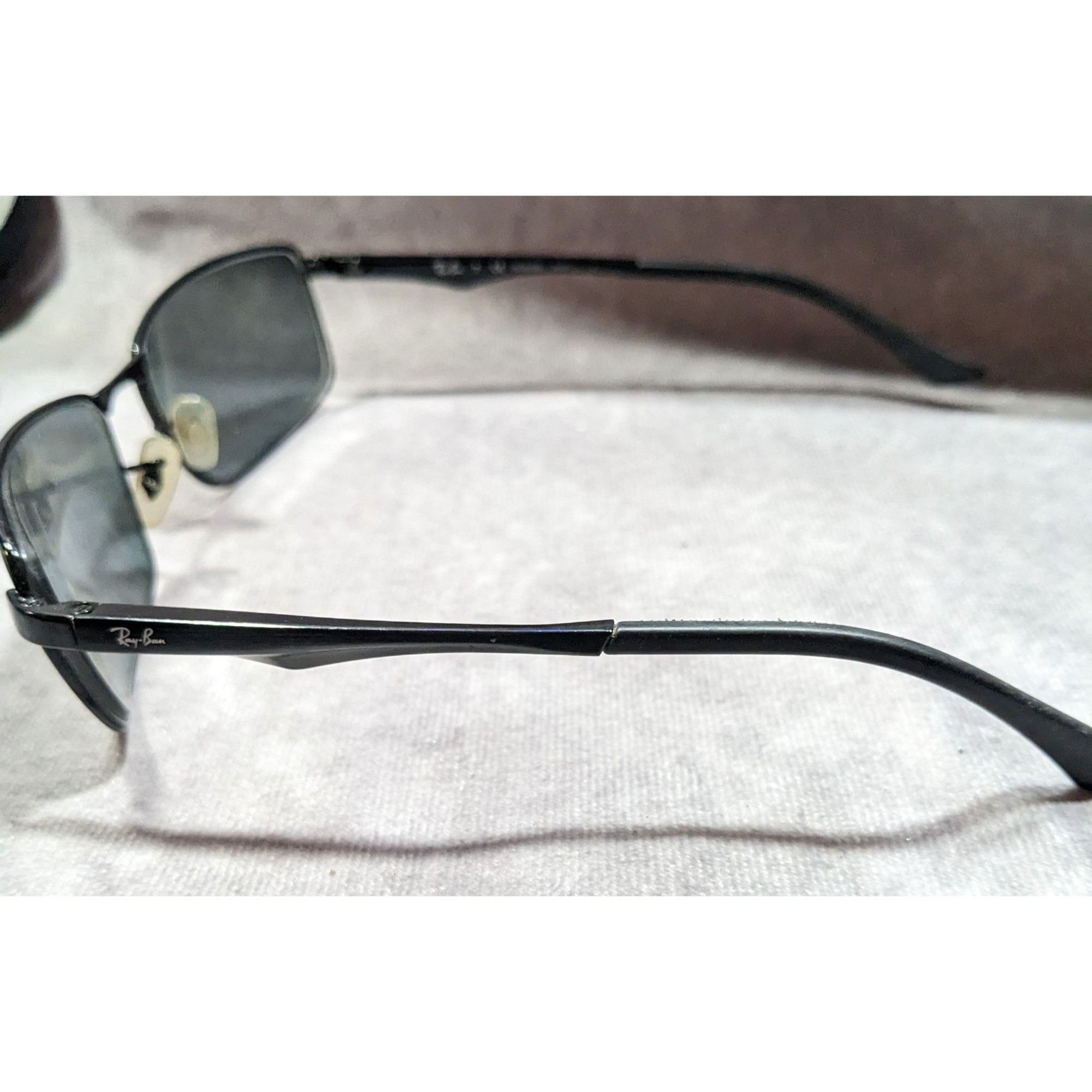RayBan RayBan RB3498 Black Sunglasses FRAMES ONLY Size ONE SIZE - 4 Thumbnail