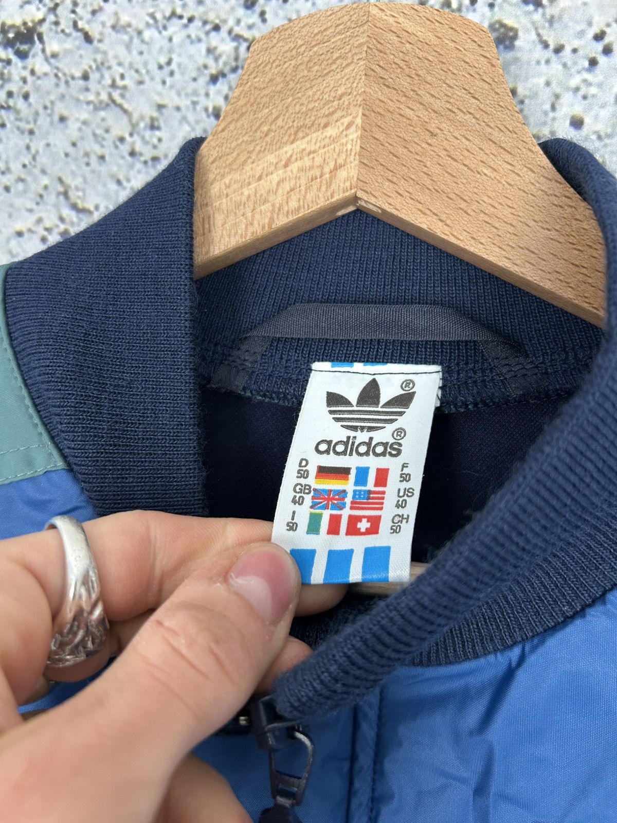 Adidas Vintage Adidas 90s Bomber Jacket Sportswear Streetwear Hype Size US L / EU 52-54 / 3 - 5 Thumbnail