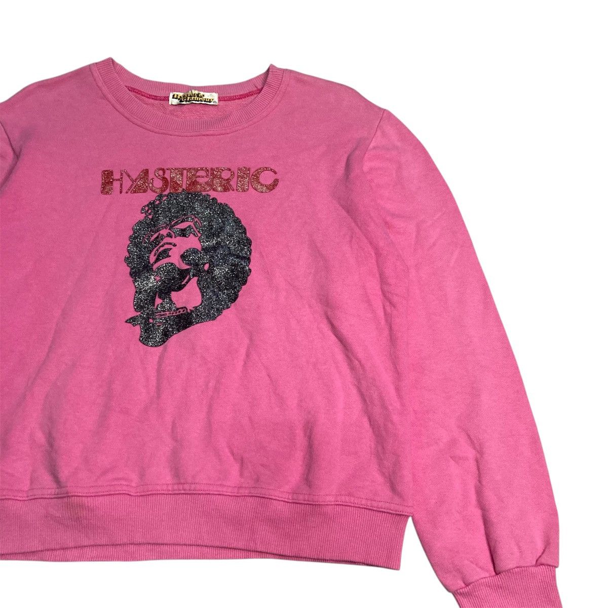 Hysteric Glamour Rare Vintage Hysteric Glamour Jimi Hendrix Pink Sweatshirt Size US M / EU 48-50 / 2 - 6 Thumbnail