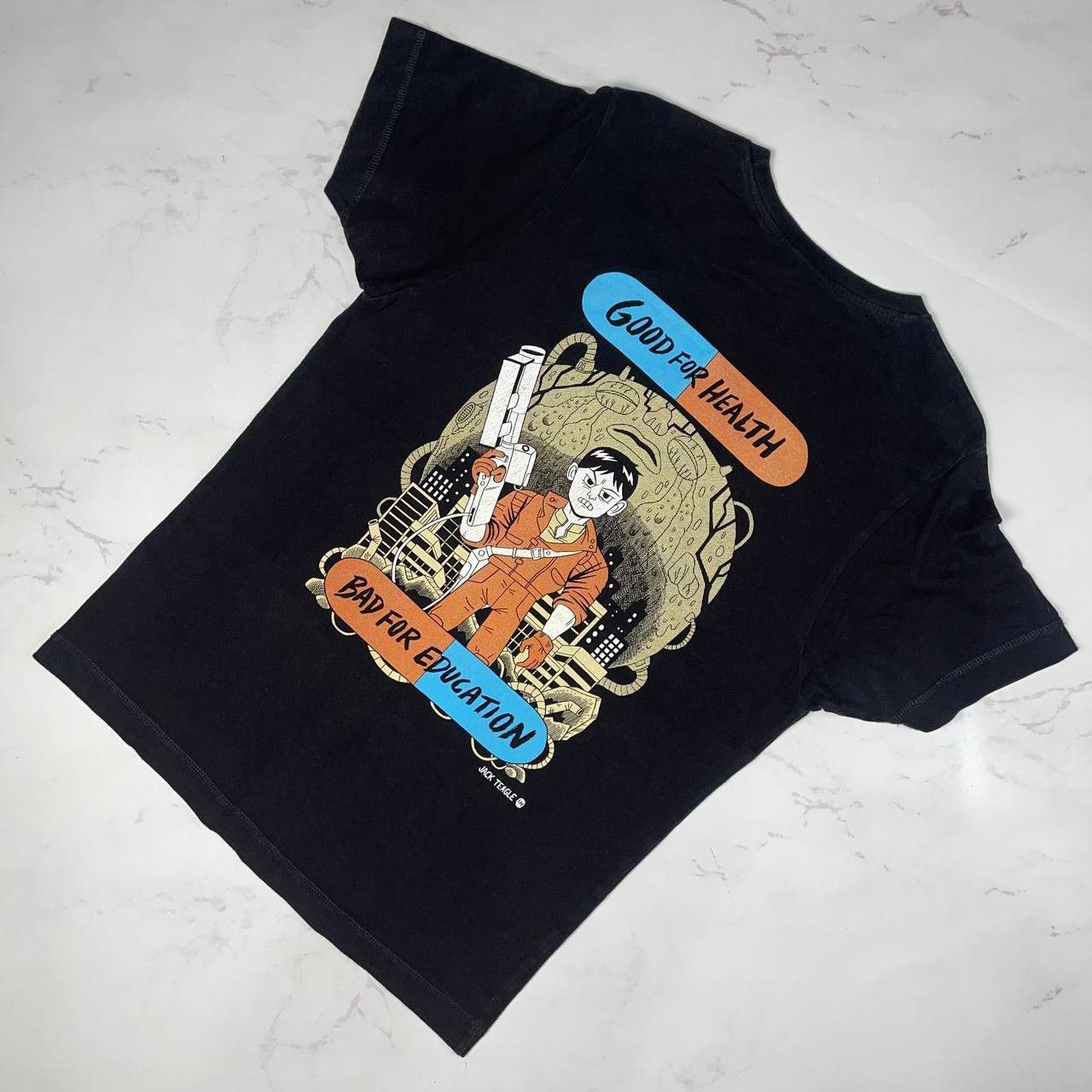 Vintage Vintage Akira T-shirt Movie Anime Black Mens Size M Size US M / EU 48-50 / 2 - 7 Thumbnail