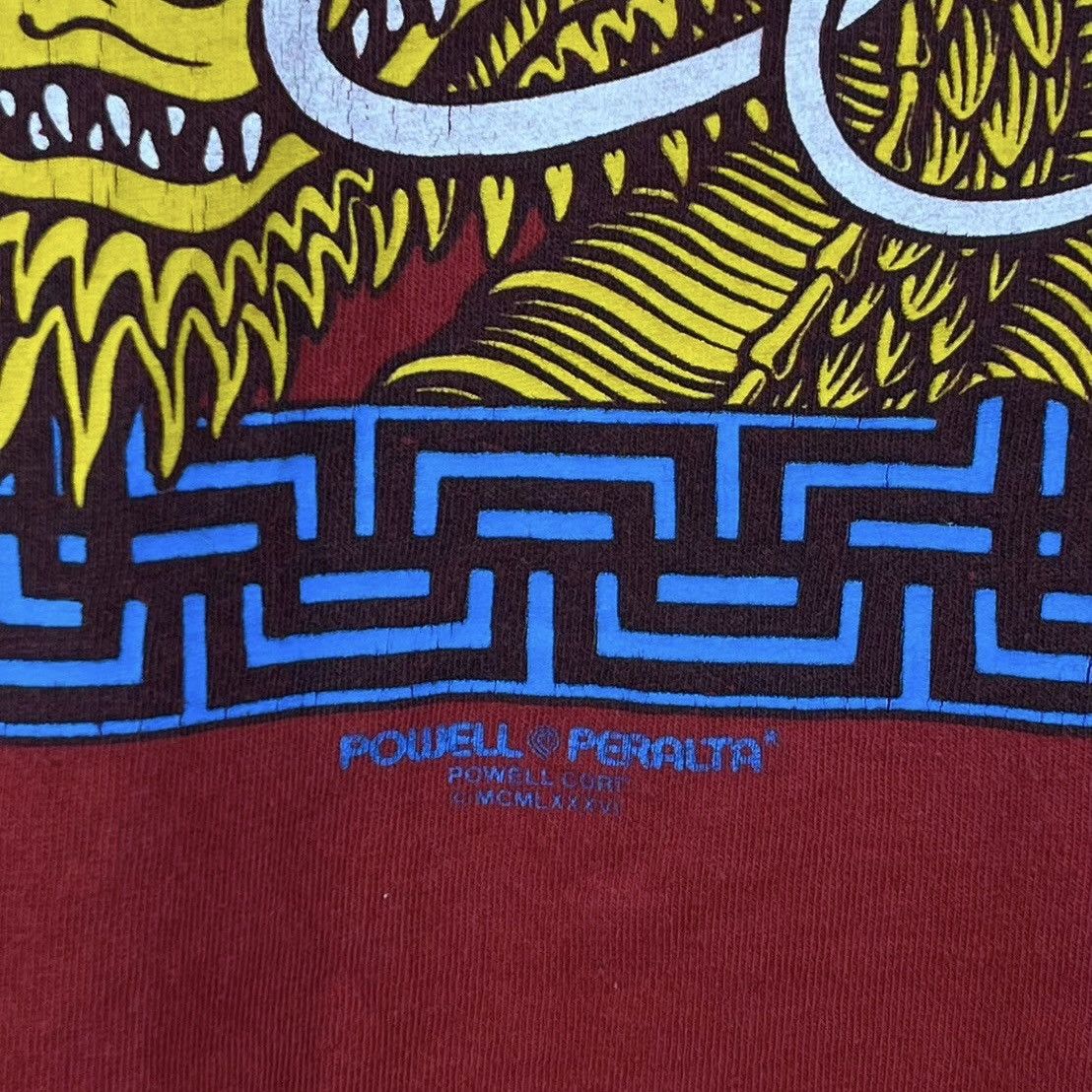 Powell Peralta × Santa Cruz Skateboards × Thrasher Vintage Powell Peralta Caballero 90s 80s T-shirt Size US XL / EU 56 / 4 - 4 Thumbnail