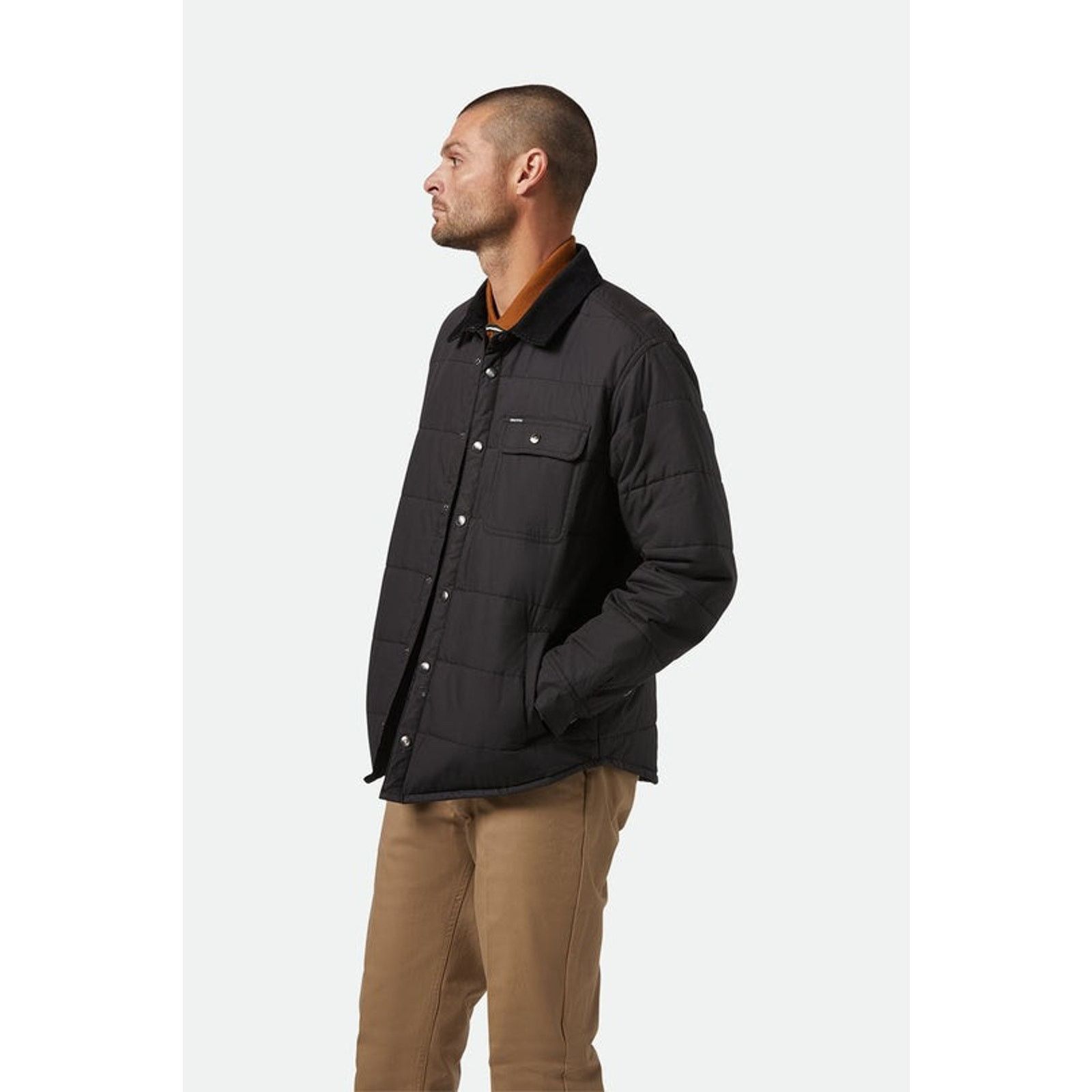 Brixton Brixton Cass Puffer Chore Field Corduroy Collar Preppy Size US XL / EU 56 / 4 - 2 Thumbnail