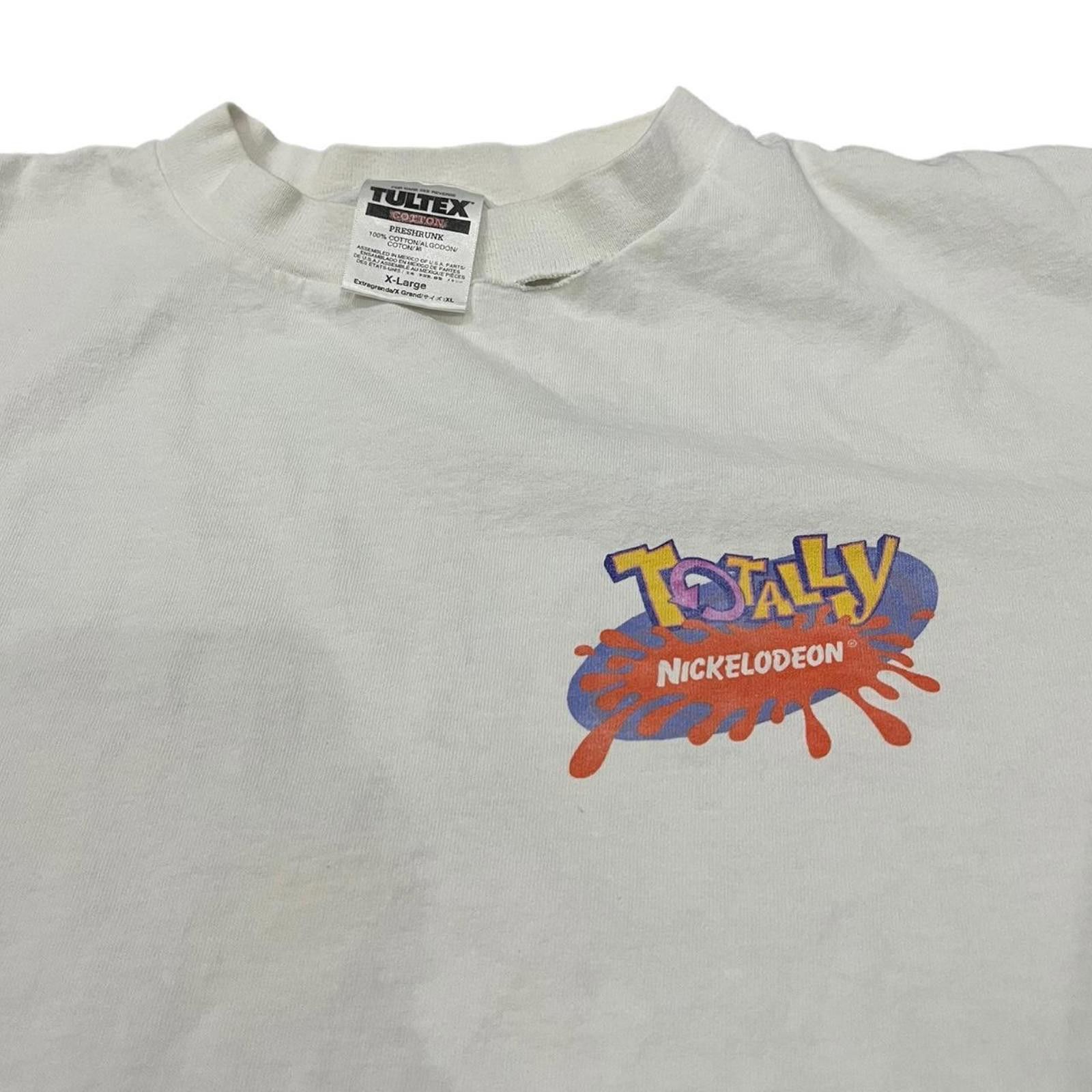 Designer VTG 90s Totally Nickelodeon Get Slimed Universal Studios Size US L / EU 52-54 / 3 - 3 Thumbnail