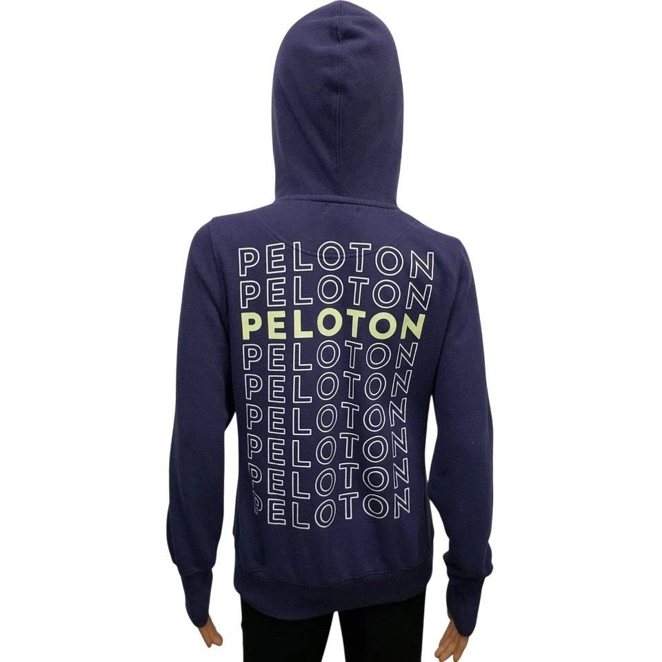 Peloton Peloton Ultimate Fleece Full Zip Sweatshirt Hoodie Spellout Size S / US 4 / IT 40 - 6 Thumbnail