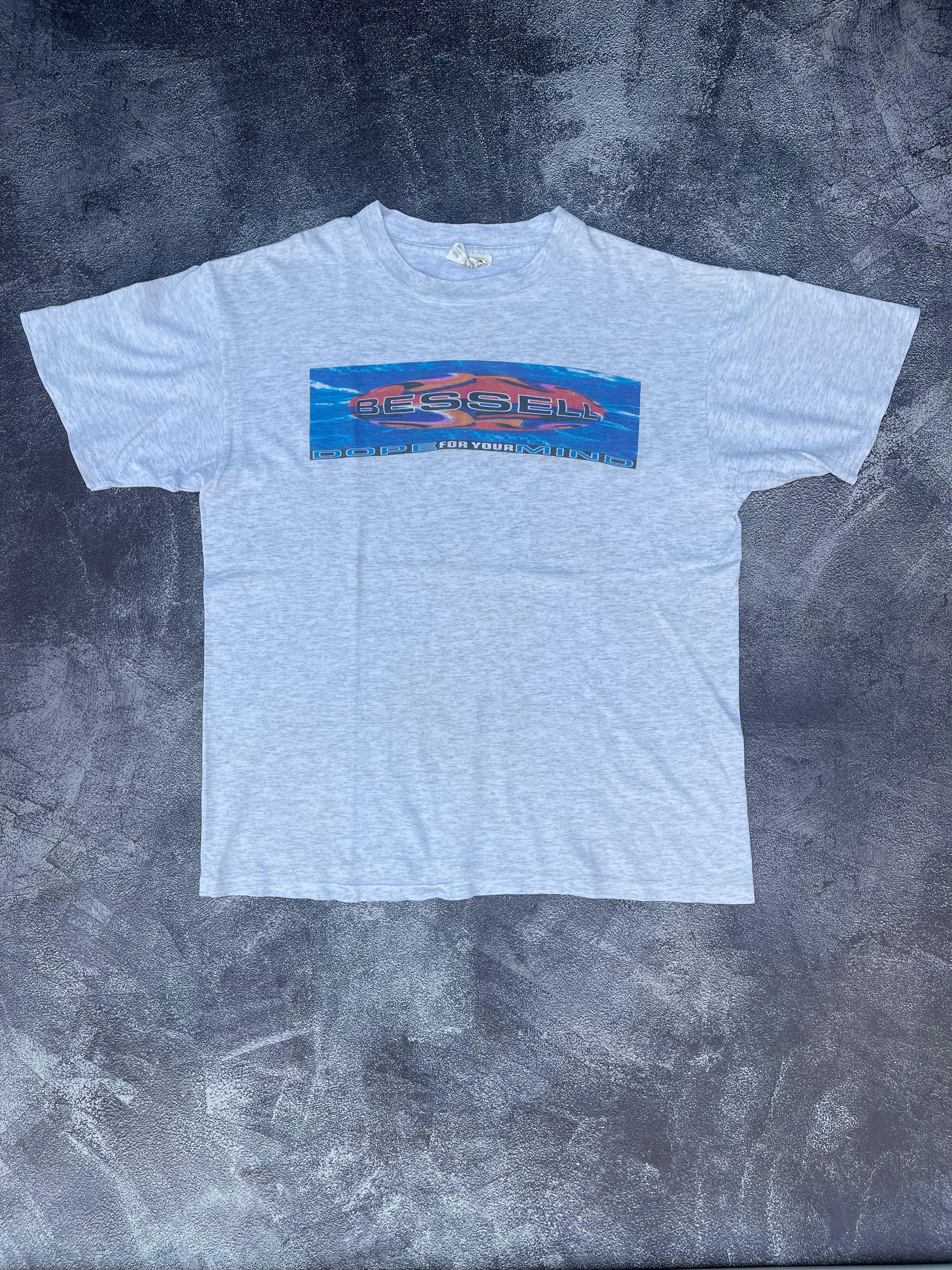 Billabong × Quiksilver × Vintage Vintage 90s Bessell T-Shirt "Dope For Your Mind" Size L Size US L / EU 52-54 / 3 - 1 Thumbnail