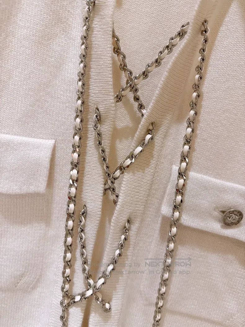 Chanel Chanel 23P Spring and Summer Preview Leather Chain Cashmer Size XXS / US 00 / IT 34 - 7 Thumbnail