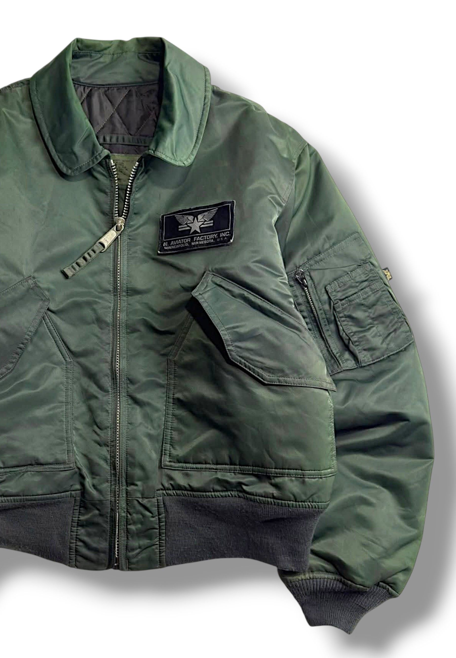 Buzz Rickson's 80s USA AIR FORCE flyers jacket bombers Size US S / EU 44-46 / 1 - 3 Thumbnail