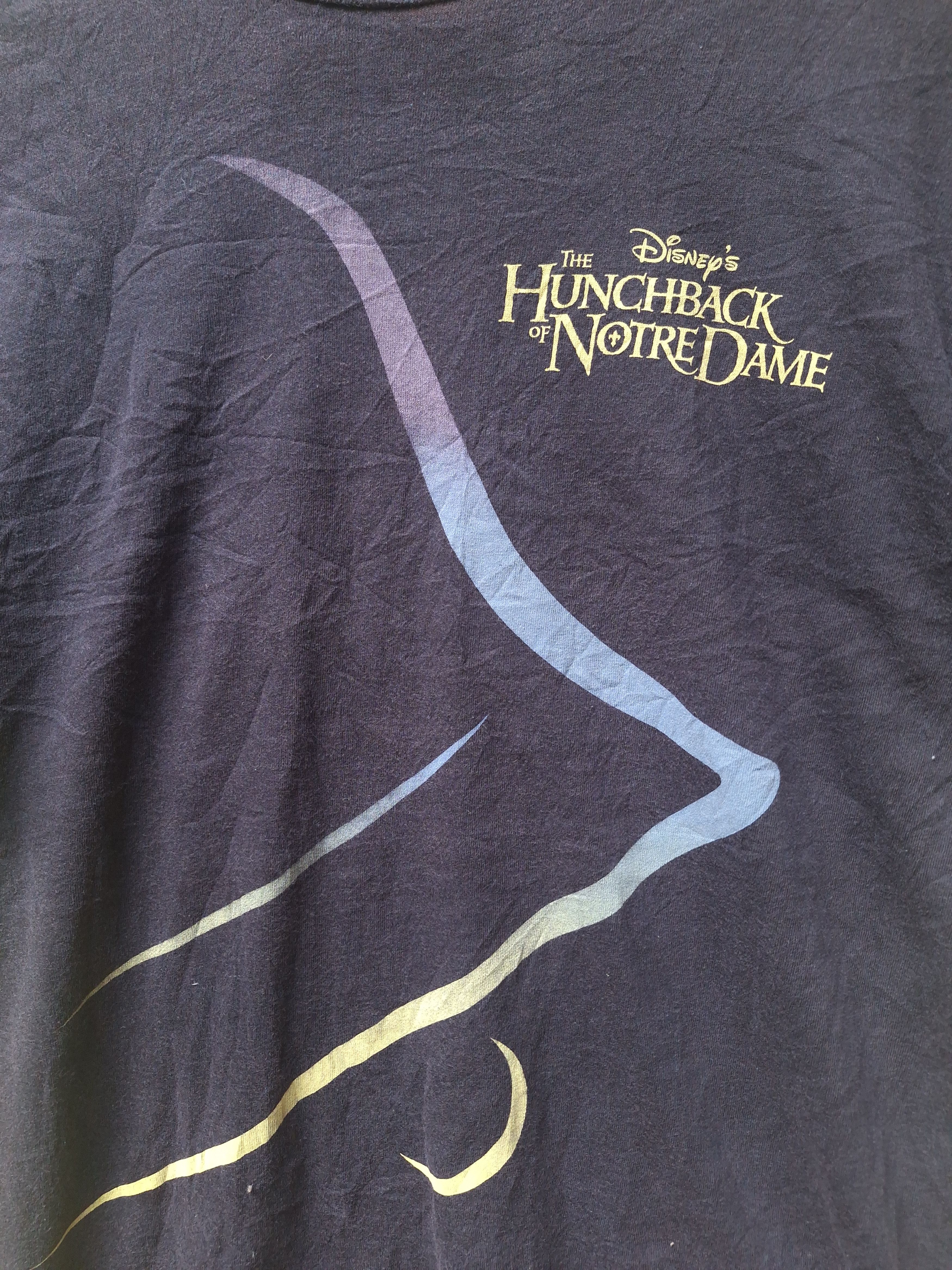 Band Tees × Vintage The Hunchback Of Notre Dame Tee Shirt Size US M / EU 48-50 / 2 - 3 Thumbnail