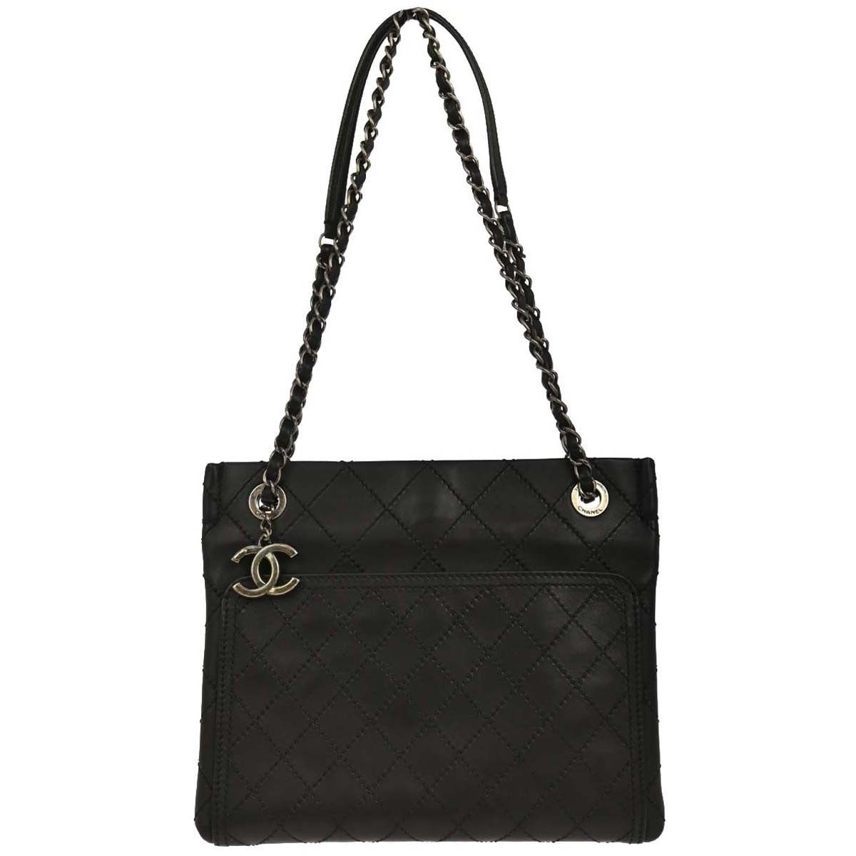 Chanel Chanel CC Pocket Crossbody Bag Quilted Calfskin Size ONE SIZE - 1 Thumbnail