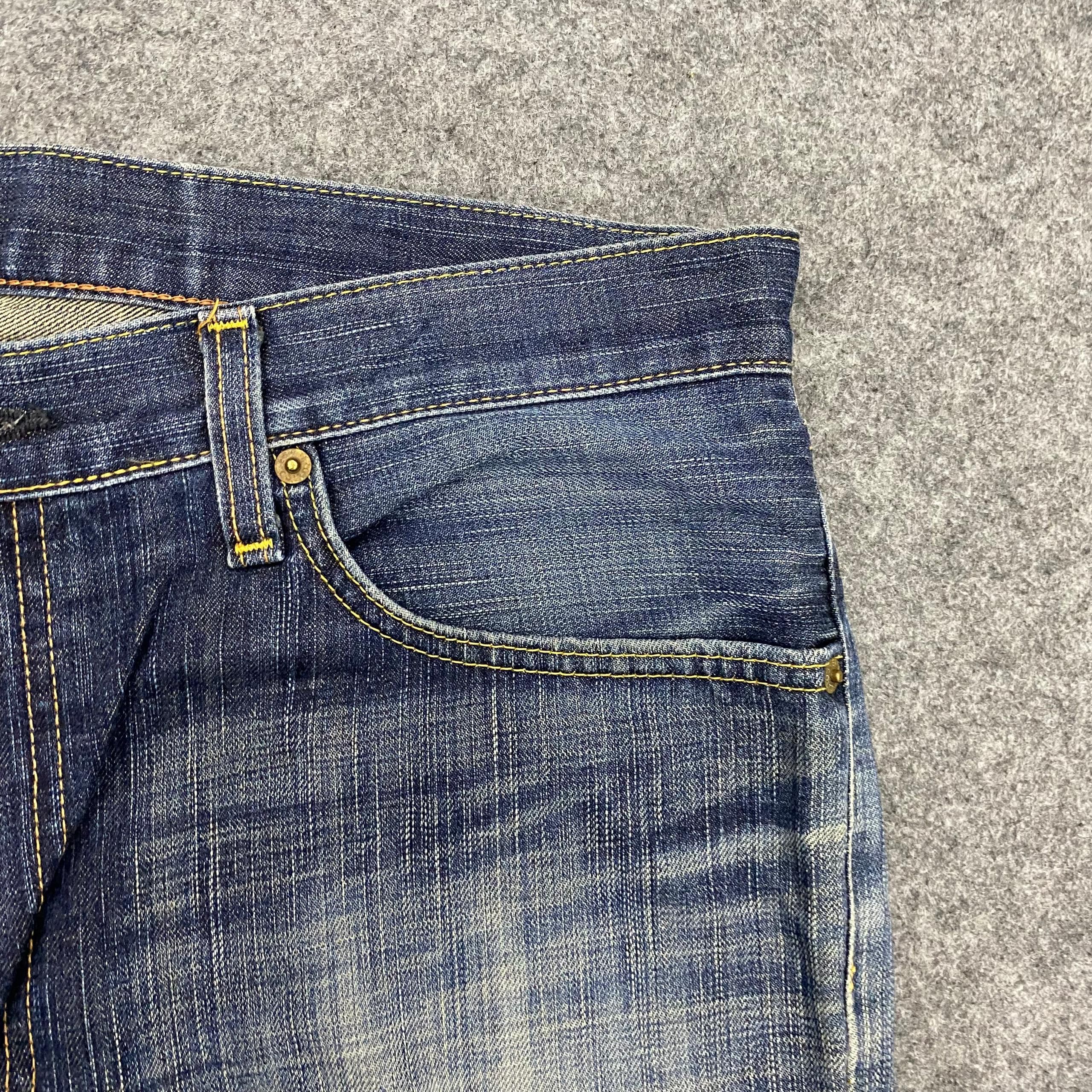 Edwin 💥Best Offer💥Vintage Edwin 503 Distressed Denim Size US 37 - 9 Thumbnail