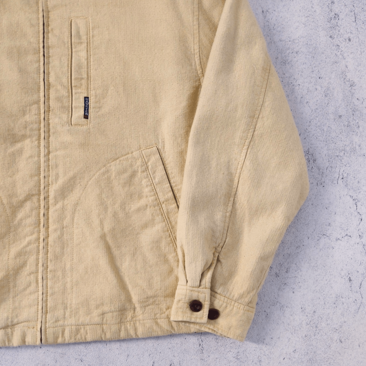 Hang Ten × Japanese Brand Vintage RARE 80s Hang ten Canvas Work Jacket Size US L / EU 52-54 / 3 - 7 Thumbnail