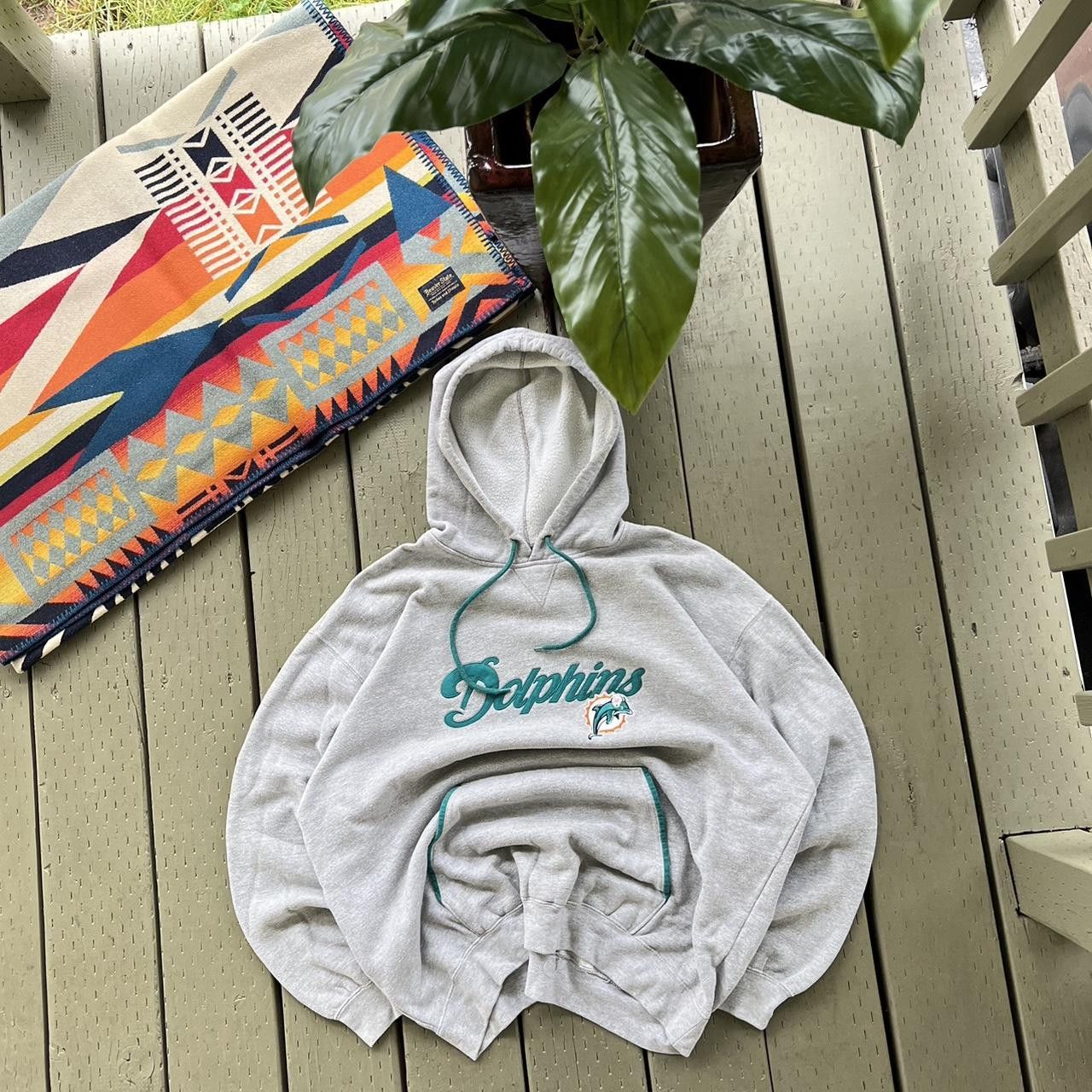 NFL × Vintage Vintage Miami Dolphins Sweatshirt Size US XL / EU 56 / 4 - 4 Thumbnail