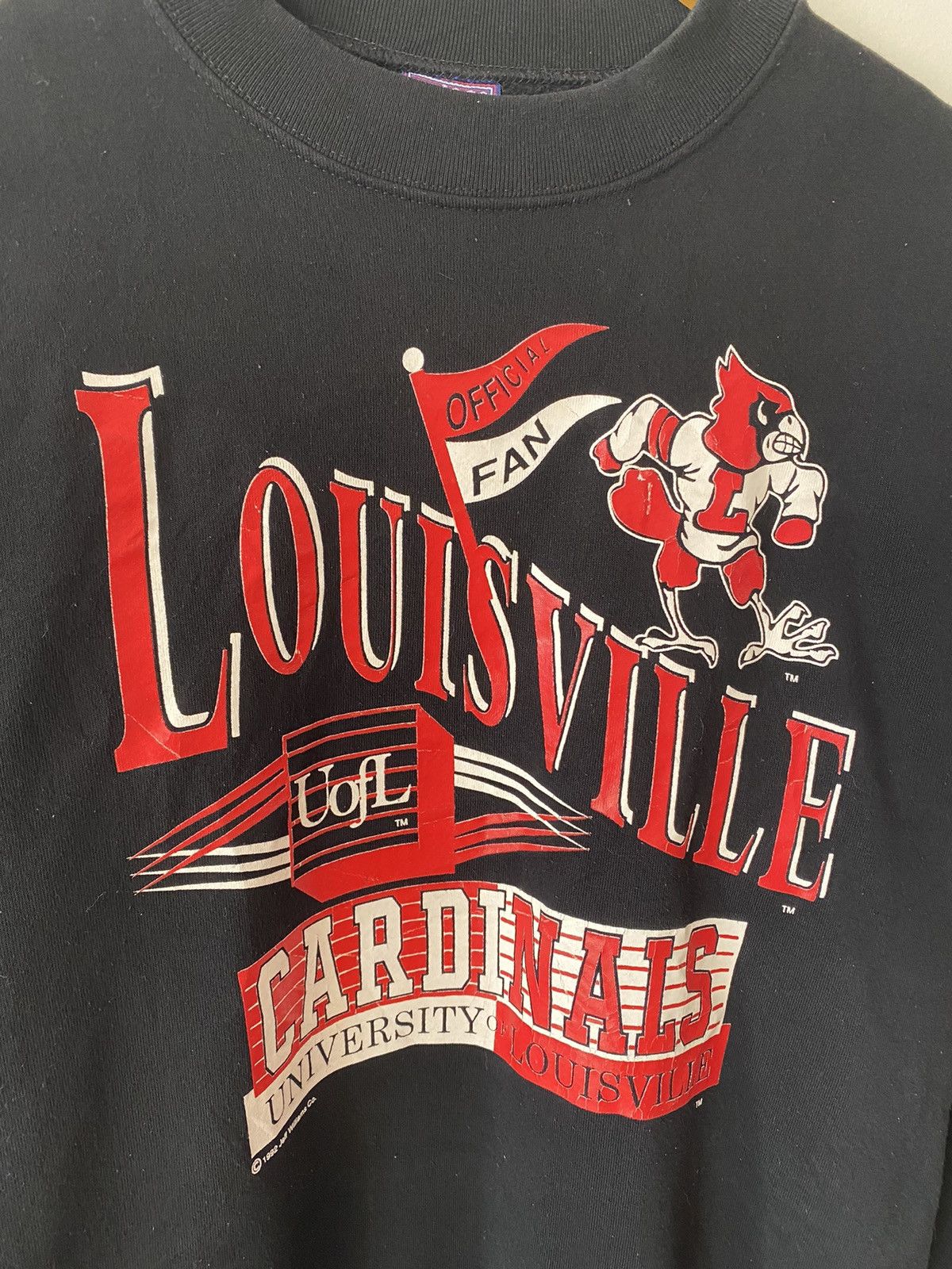 Vintage Vintage Louisville Cardinals Crewneck Size US L / EU 52-54 / 3 - 3 Thumbnail