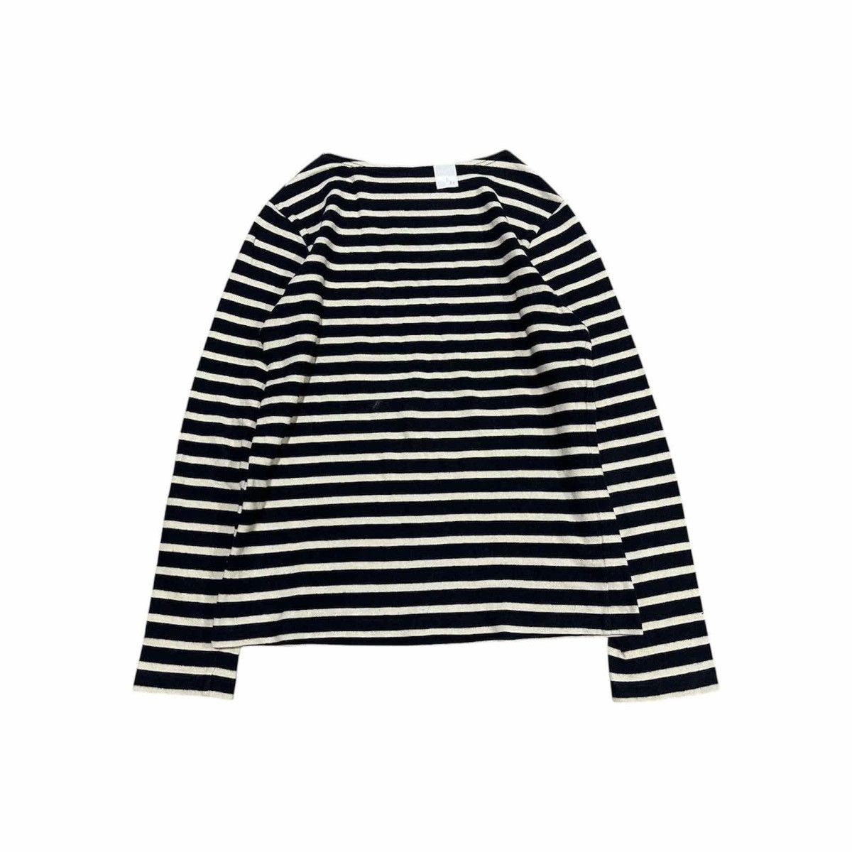 Japanese Brand 🔥Rare Vintage N.Hollywood Striped Long Sleeve Shirt Size US M / EU 48-50 / 2 - 4 Thumbnail