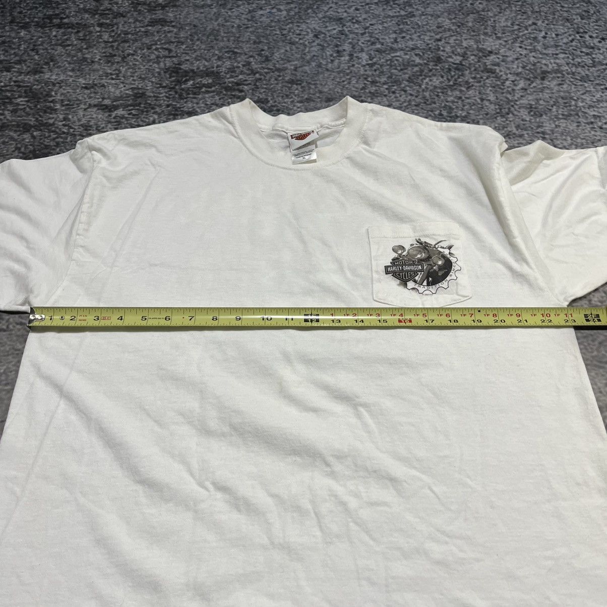 Harley Davidson Vintage Harley Davidson Pocket Tee Shirt Milwaukee Biker XL Size US XL / EU 56 / 4 - 7 Thumbnail