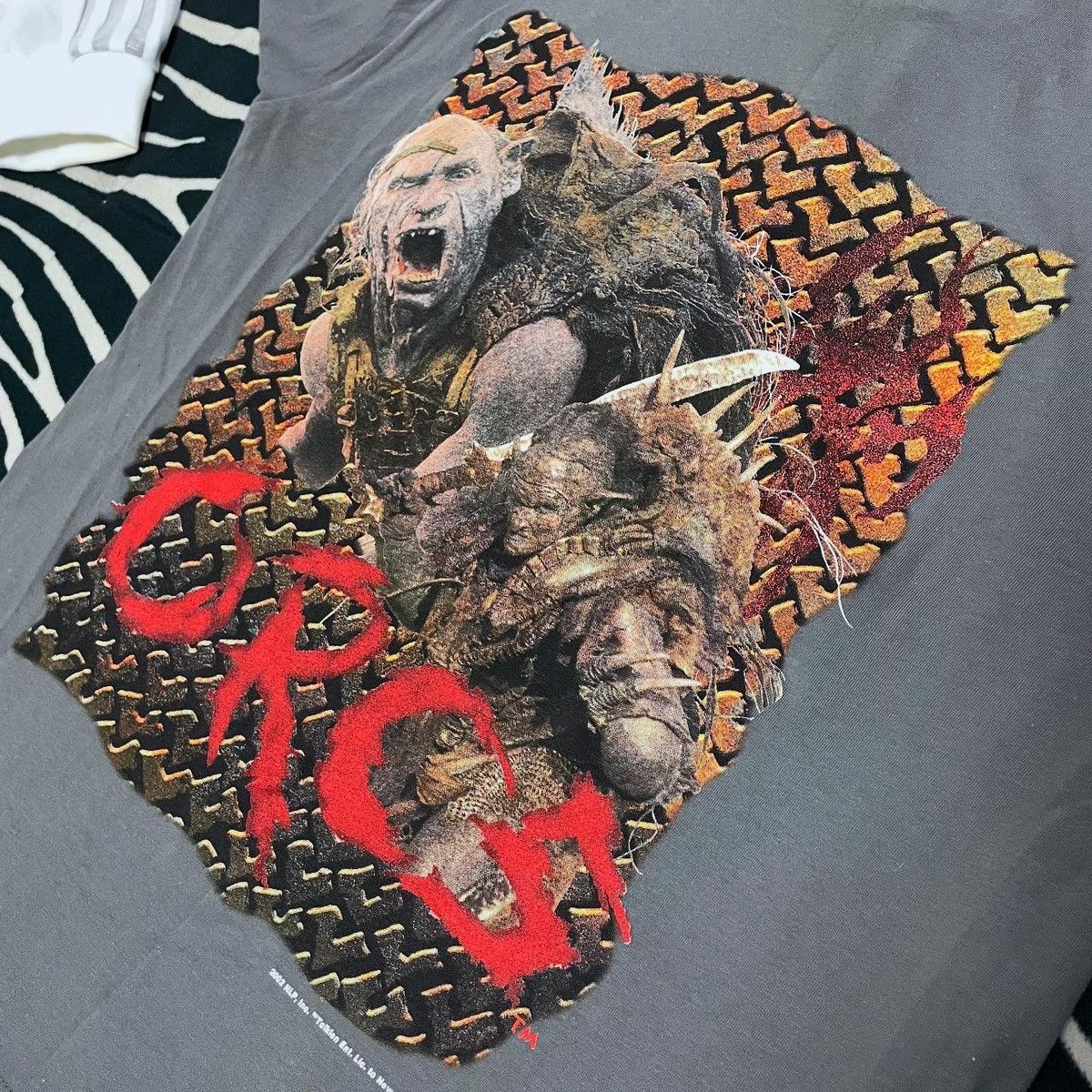 Jerzees Vintage 2002 Lord Of The Rings Hobbit Rare promo movie Size US S / EU 44-46 / 1 - 4 Thumbnail