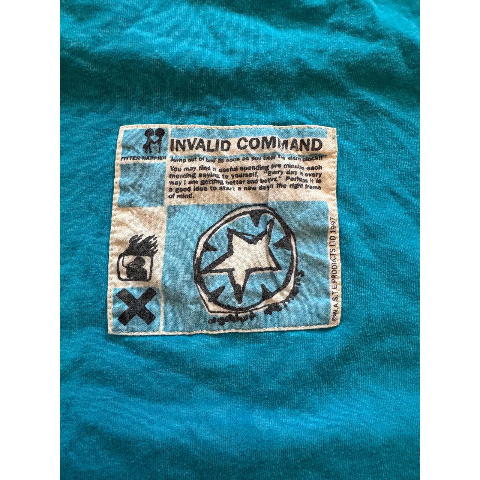 Other WASTE PRODUCT Radiohead OK Computer Tour Blue Tee Unisex XL Size US XL / EU 56 / 4 - 4 Thumbnail