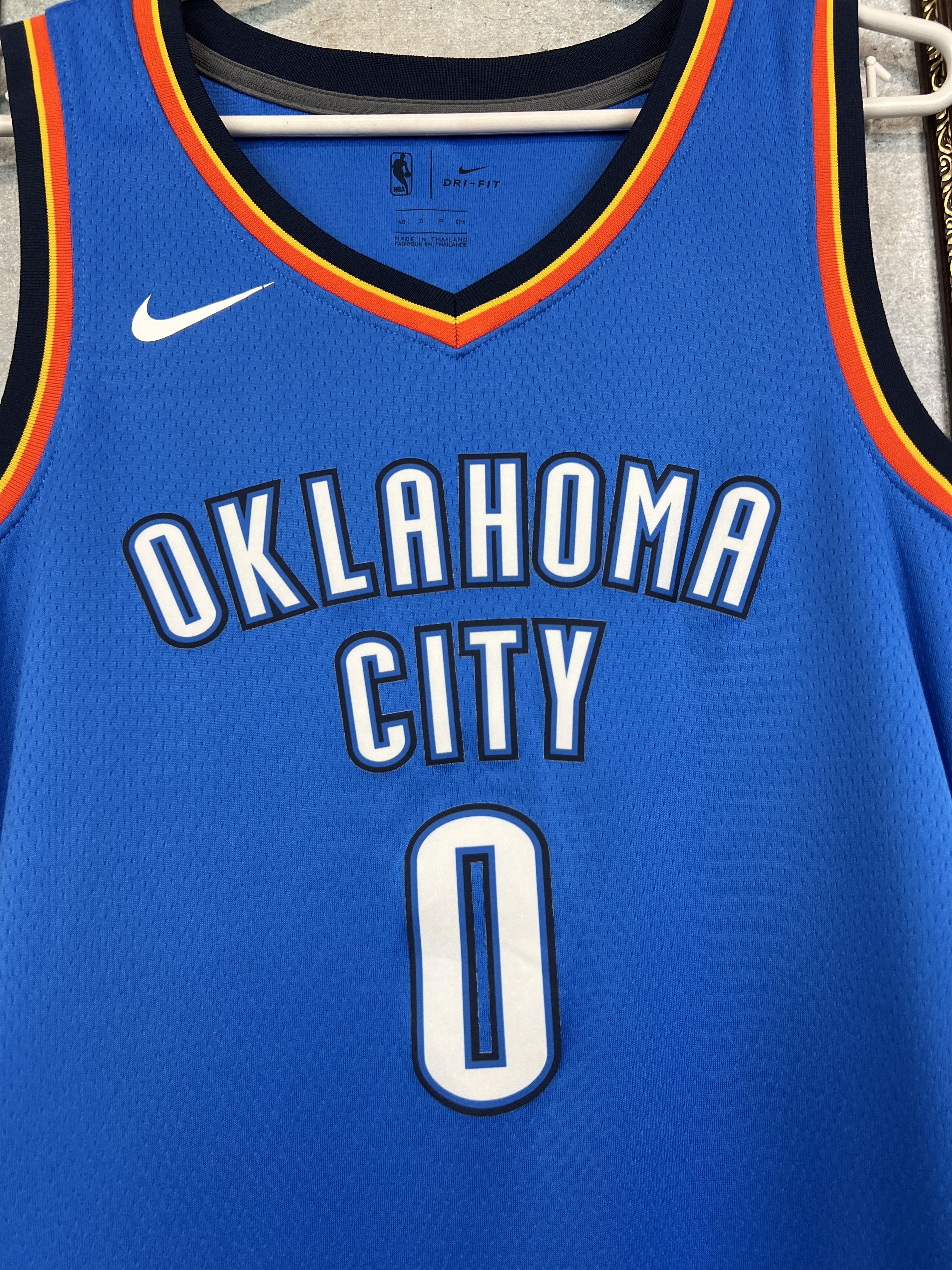 Nike Oklahoma City Thunder #0 Russell Westbrook Jersey Trikot Size US S / EU 44-46 / 1 - 3 Thumbnail