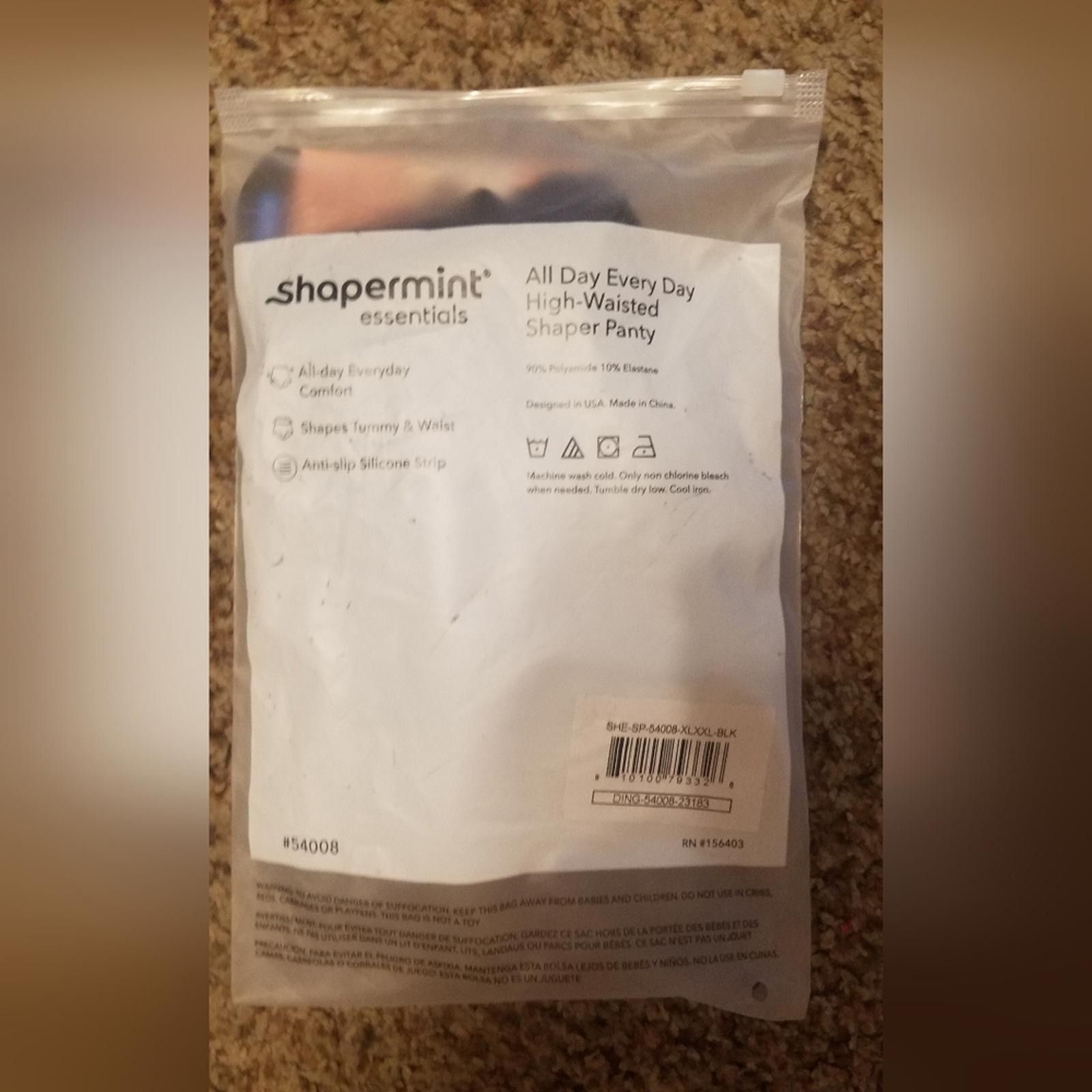 Other NWT Shapermint High-Waisted Shaper Panty XLXXL Black Size ONE SIZE - 2 Thumbnail