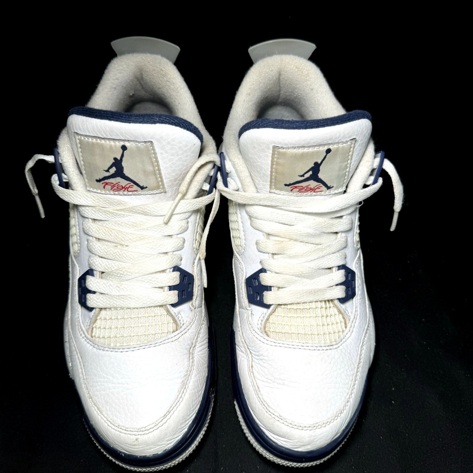 Jordan Brand × Nike Size 7 - Air Jordan 4 Retro GS Midnight Navy Men's Shoes Size US 7 / EU 40 - 4 Thumbnail