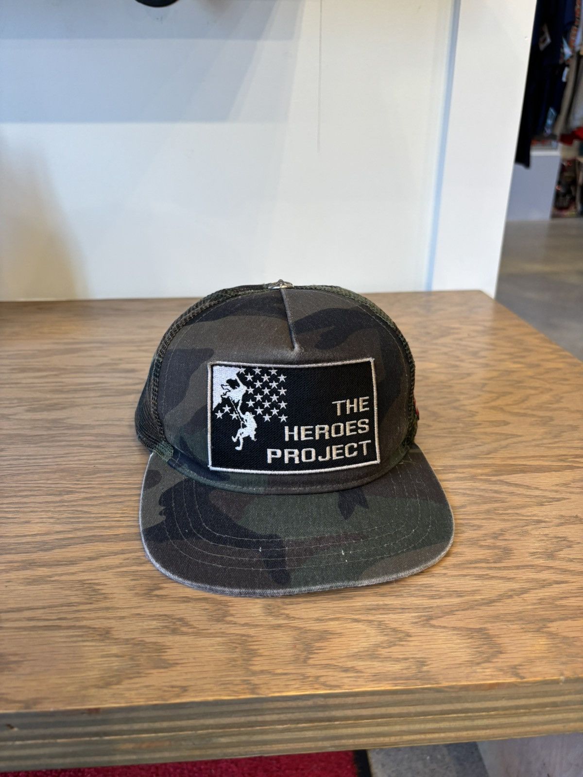 Chrom hearts THE HEROES PROJECT メッシュキャップ CHROME HEARTS】クロムハーツ『THE HEROES PROJECT カモフラ