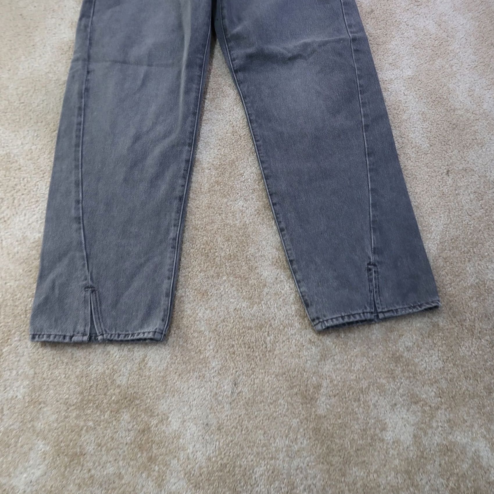 Levi's VINTAGE Levi's 94 Jeans Women Baggy High Rise Button Fly Gray Denim 30 Inseam 30 5-Pocket Womens Jeans 90s Classic American Size 30" / US 8 / IT 44 - 2 Thumbnail