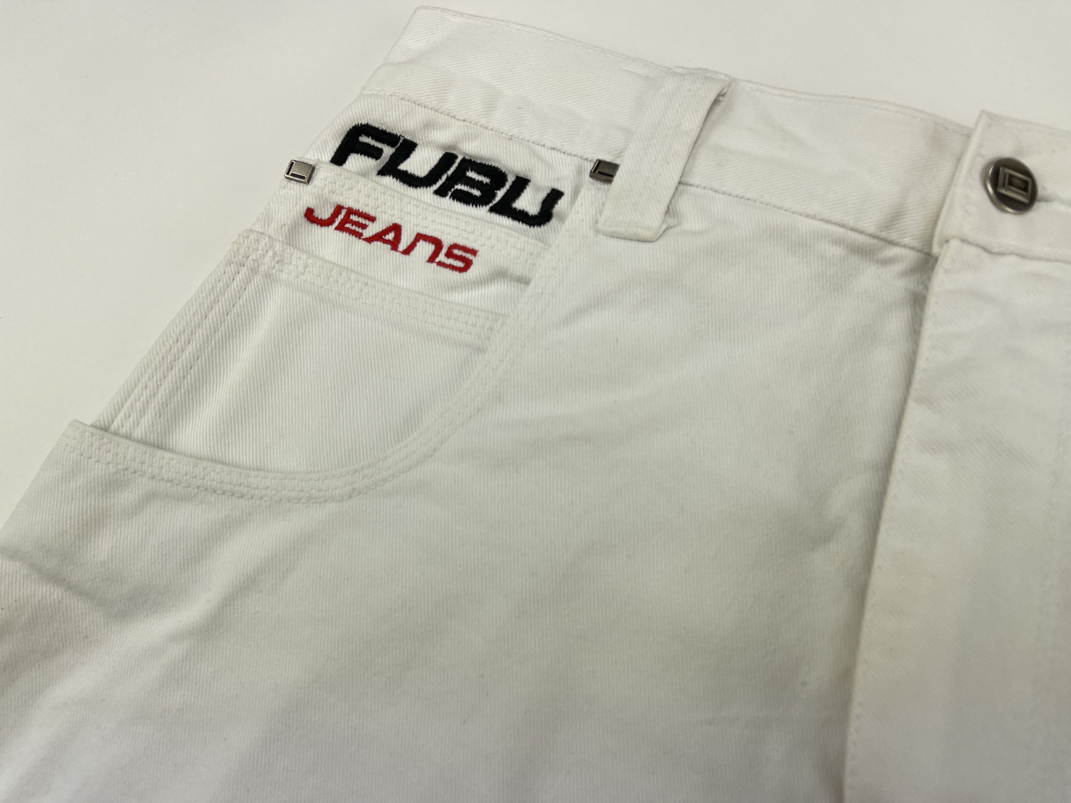 Fubu FUBU jeans, vintage baggy jeans, 90s hip hop skater Y2K 34 Size US 34 / EU 50 - 13 Thumbnail