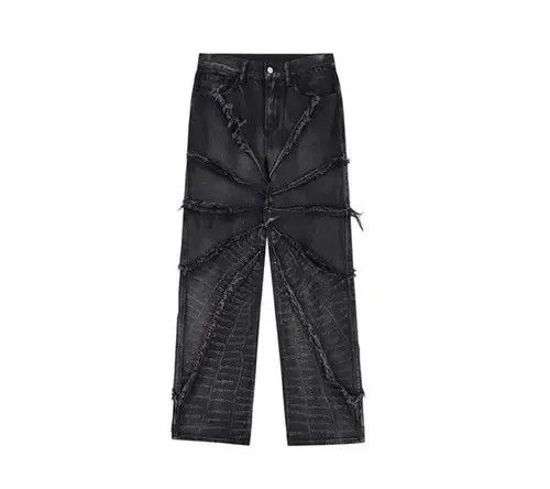Jean Frayed Edges Baggy Jean Size US 31 - 2 Thumbnail