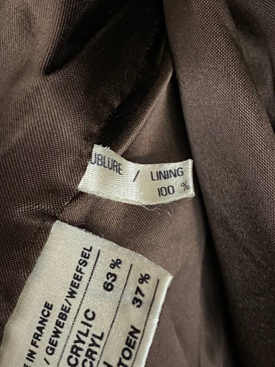 Designer × Vintage Jean Louis Paris Faux Fur Coat Vintage Brown Made In France Size L / US 10 / IT 46 - 14 Thumbnail