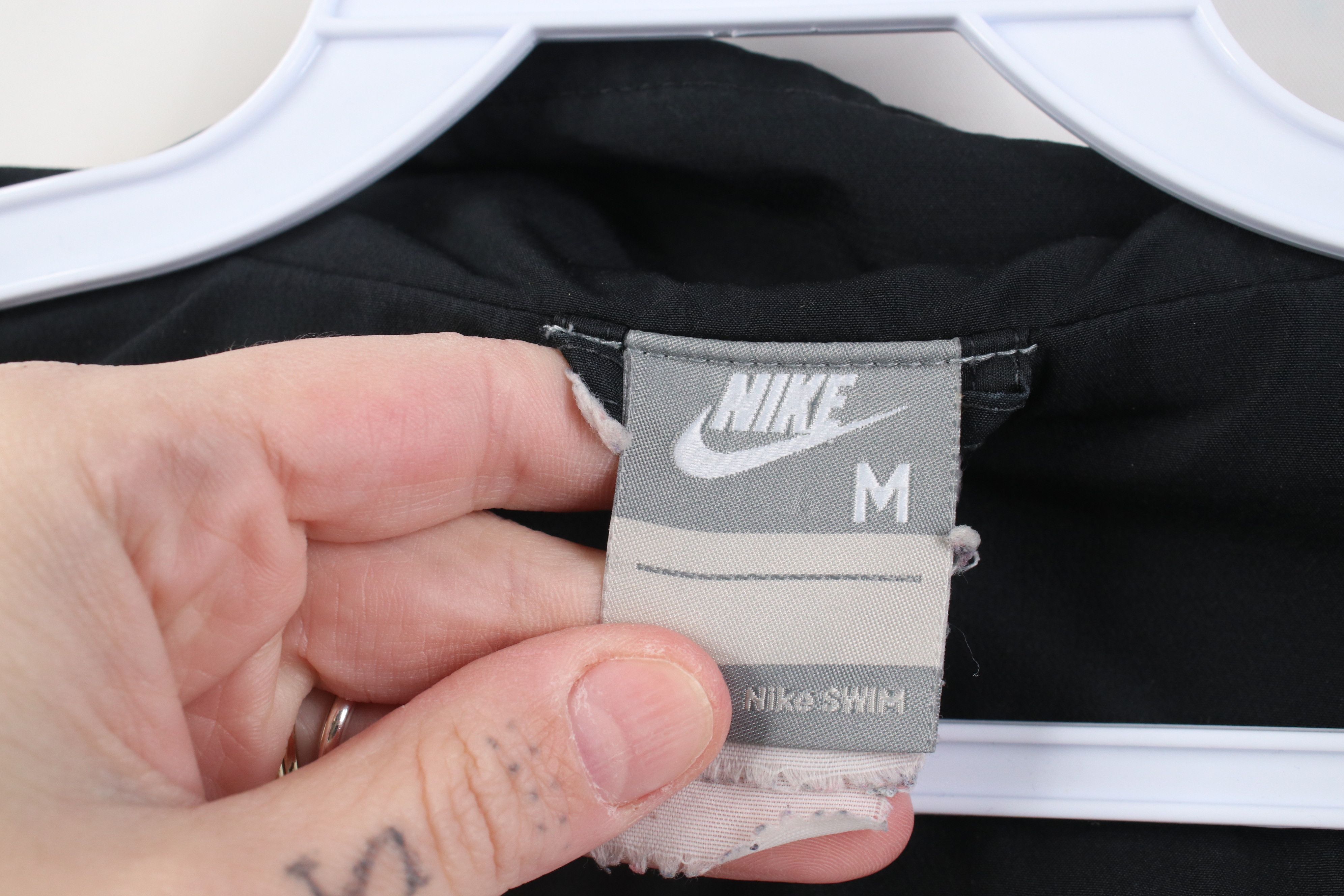 Nike Vintage Y2K Nike Swim Scott Swoosh Lined Windbreaker Jacket Size US M / EU 48-50 / 2 - 13 Thumbnail