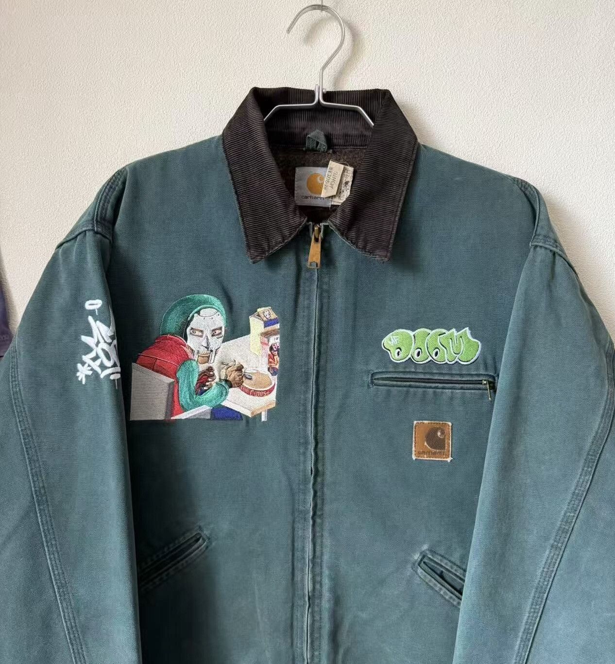 Carhartt Vintage Carhartt J43 HTG w/ MF Doom illust Size US XL / EU 56 / 4 - 3 Thumbnail