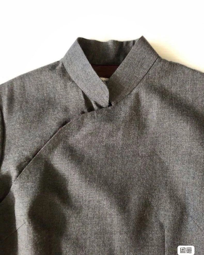 Comme des Garcons comme des garcons Stand up collar seven quarter sleeve top Size L / US 10 / IT 46 - 4 Thumbnail