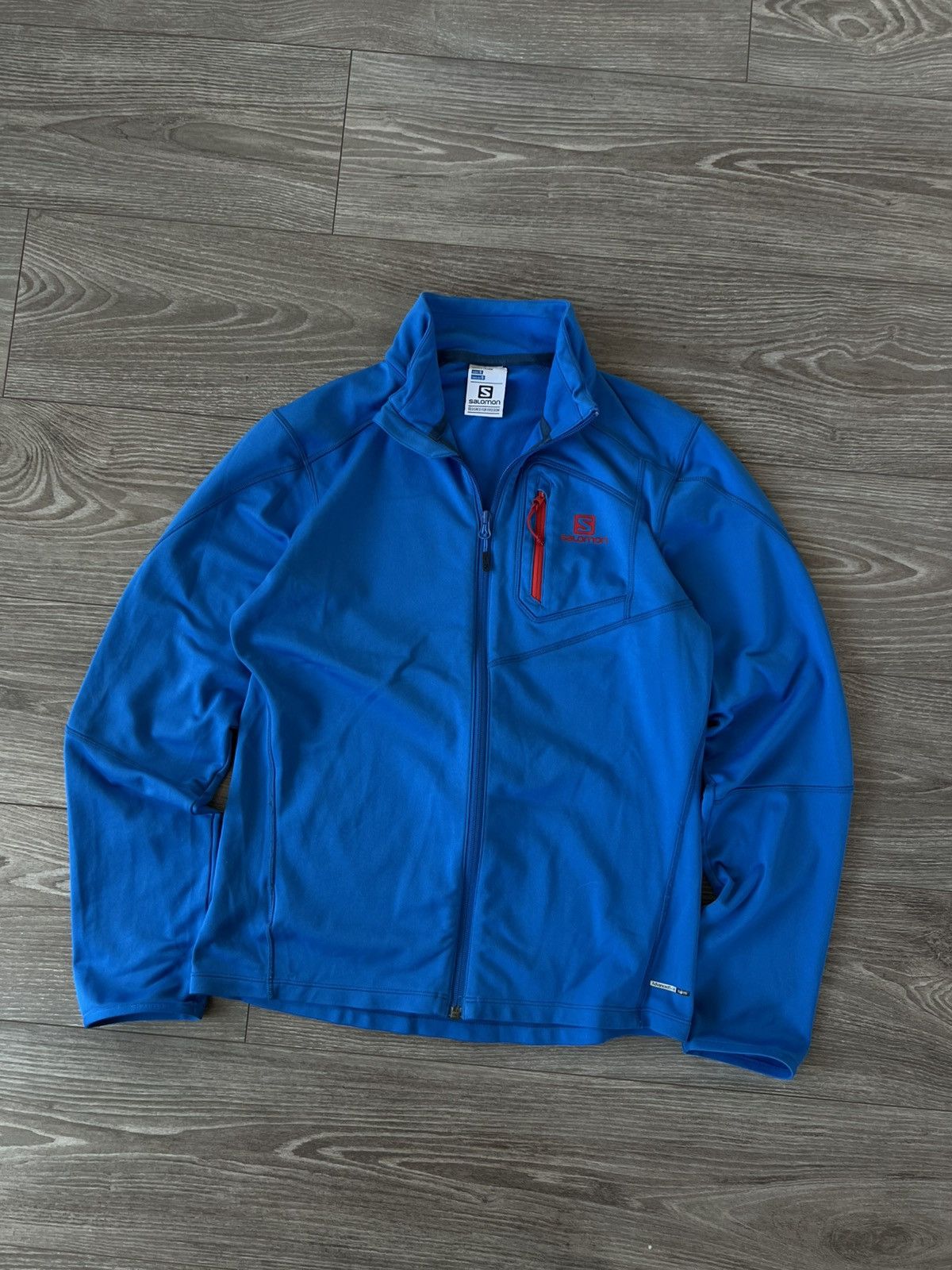 Salomon Salomon Advanced Skin Warm Zip Chest Pocket Sweatshirt Size US S / EU 44-46 / 1 - 6 Thumbnail