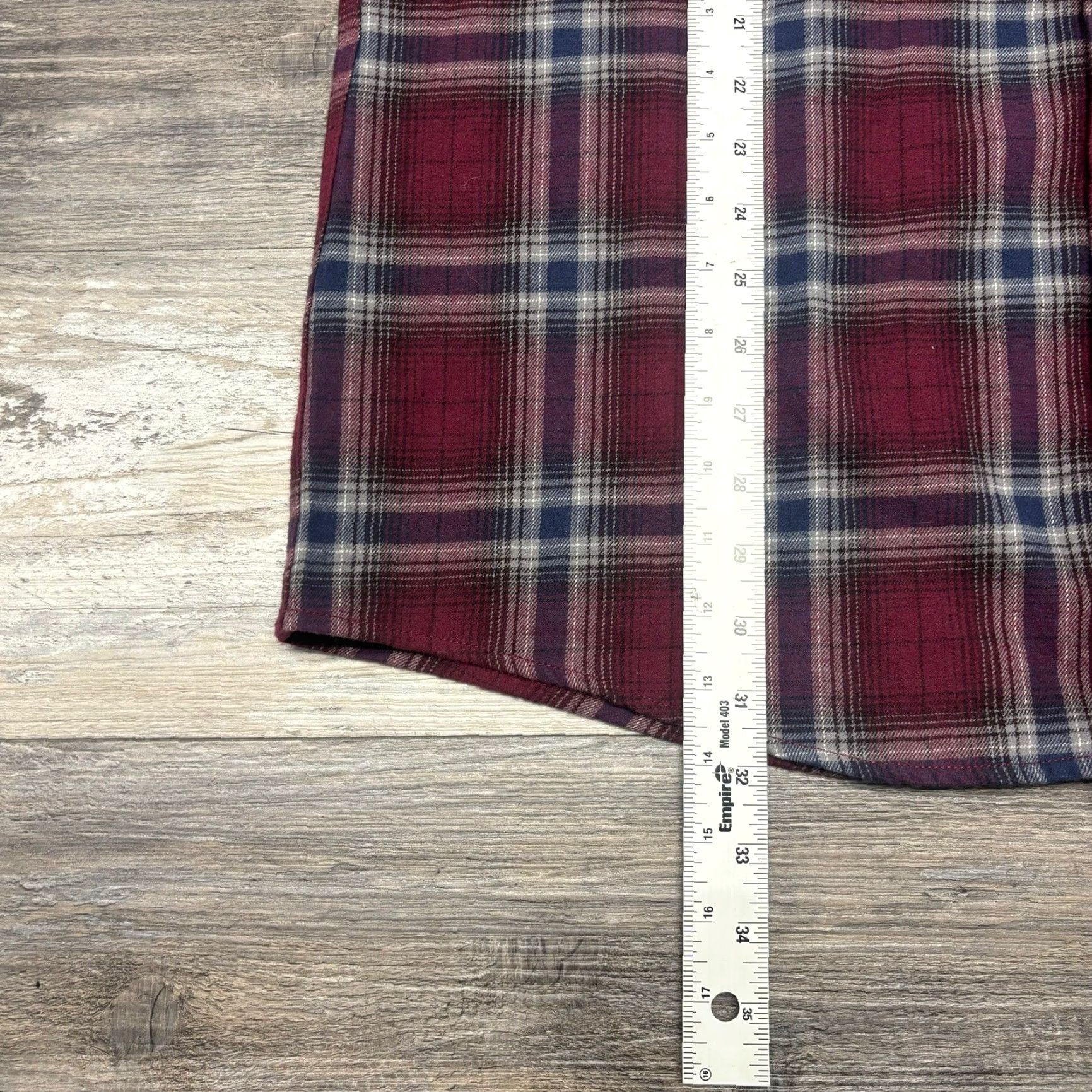 Eddie Bauer VINTAGE Eddie Bauer Red White Mens TL Relaxed Fit Plaid Tartan Flannel Button Down Shirt Size US L / EU 52-54 / 3 - 6 Thumbnail