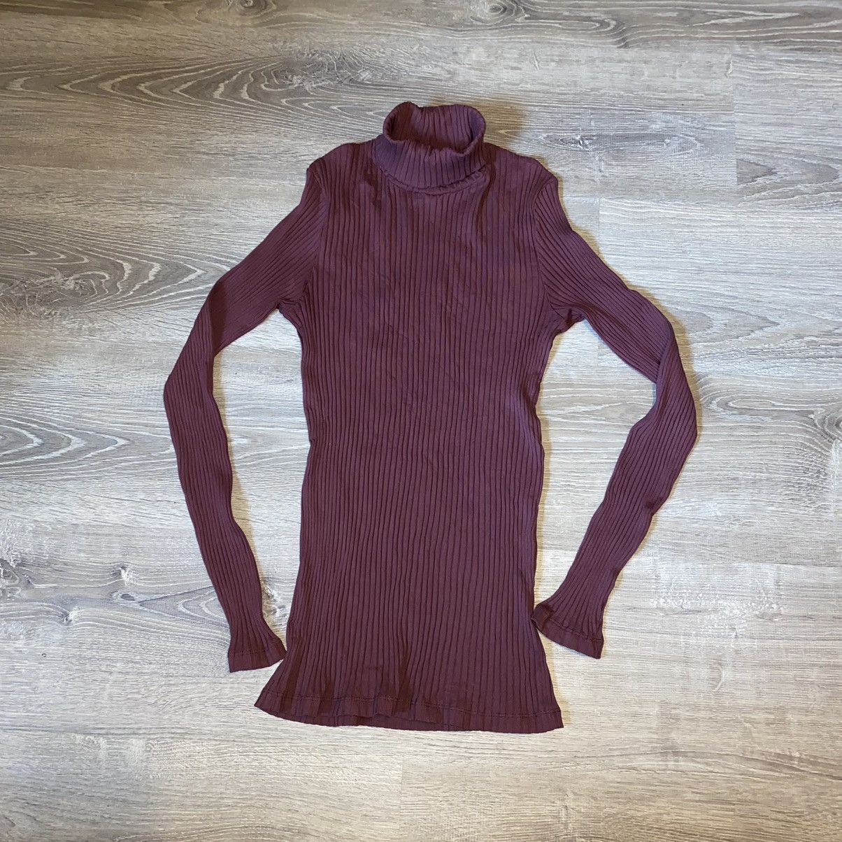 Asos ASOS Muscle Fit Ribbed Roll Neck Size US S / EU 44-46 / 1 - 2 Thumbnail