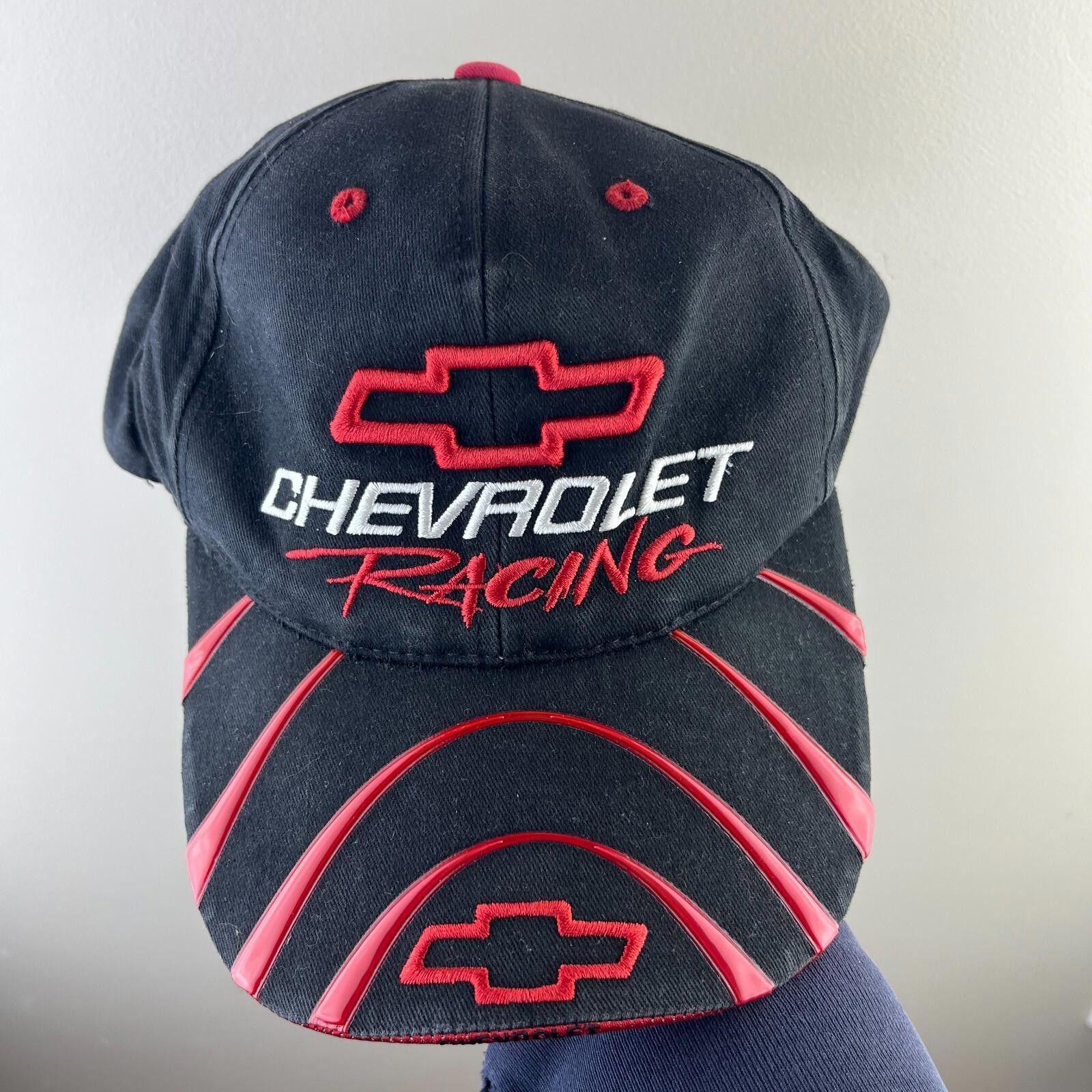Chevrolet Vintage Y2K Chevrolet Racing NASCAR Strap Back Hat Size ONE SIZE - 1 Thumbnail