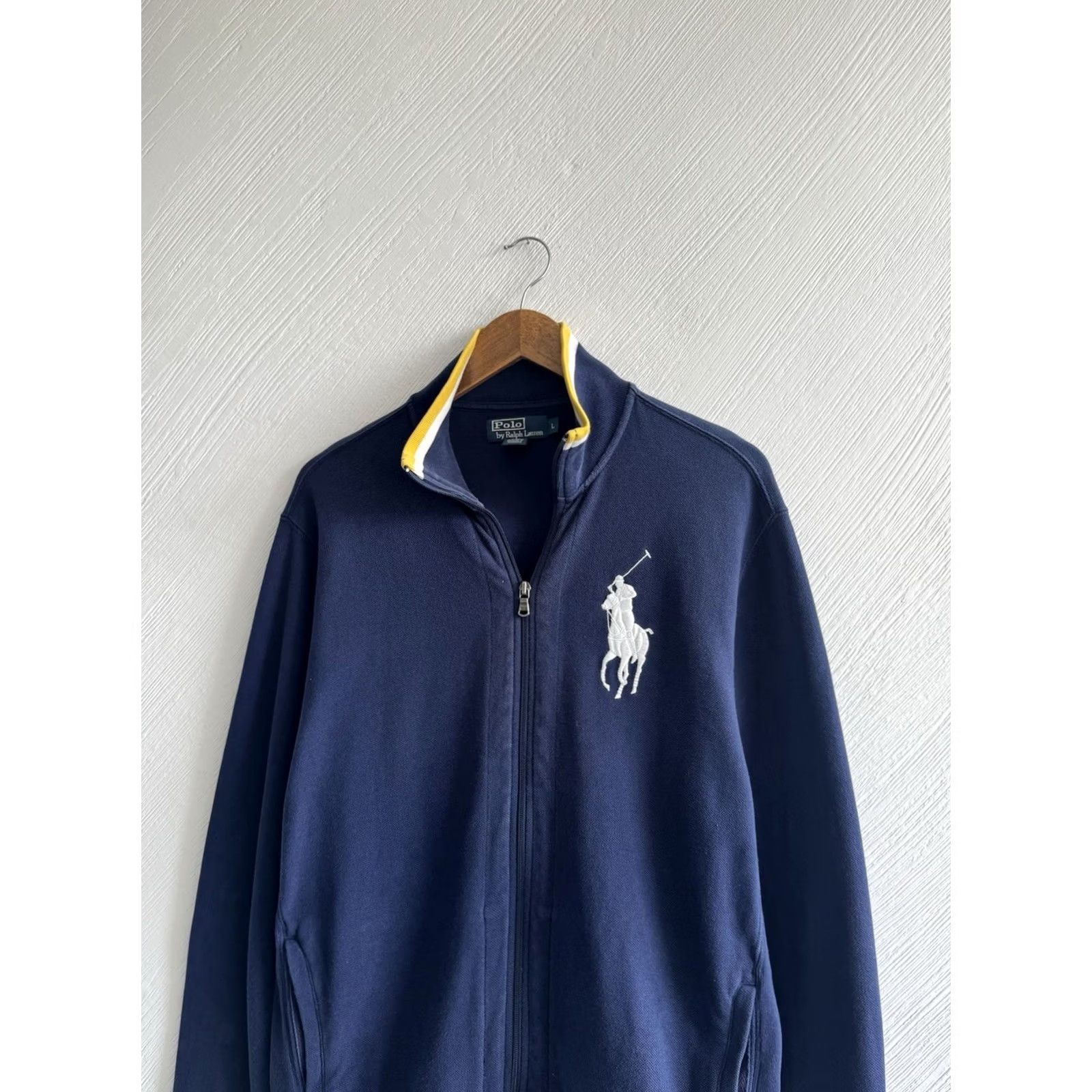 Polo Ralph Lauren Vintage Polo Ralph Lauren Big Pony Sweatshirt L Blue Men Sip Size US L / EU 52-54 / 3 - 4 Thumbnail