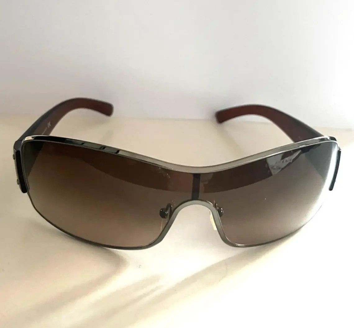 Prada × Vintage PRADA Sunglasses Star Mask Flame Sport Metal RI844 Size ONE SIZE - 2 Thumbnail