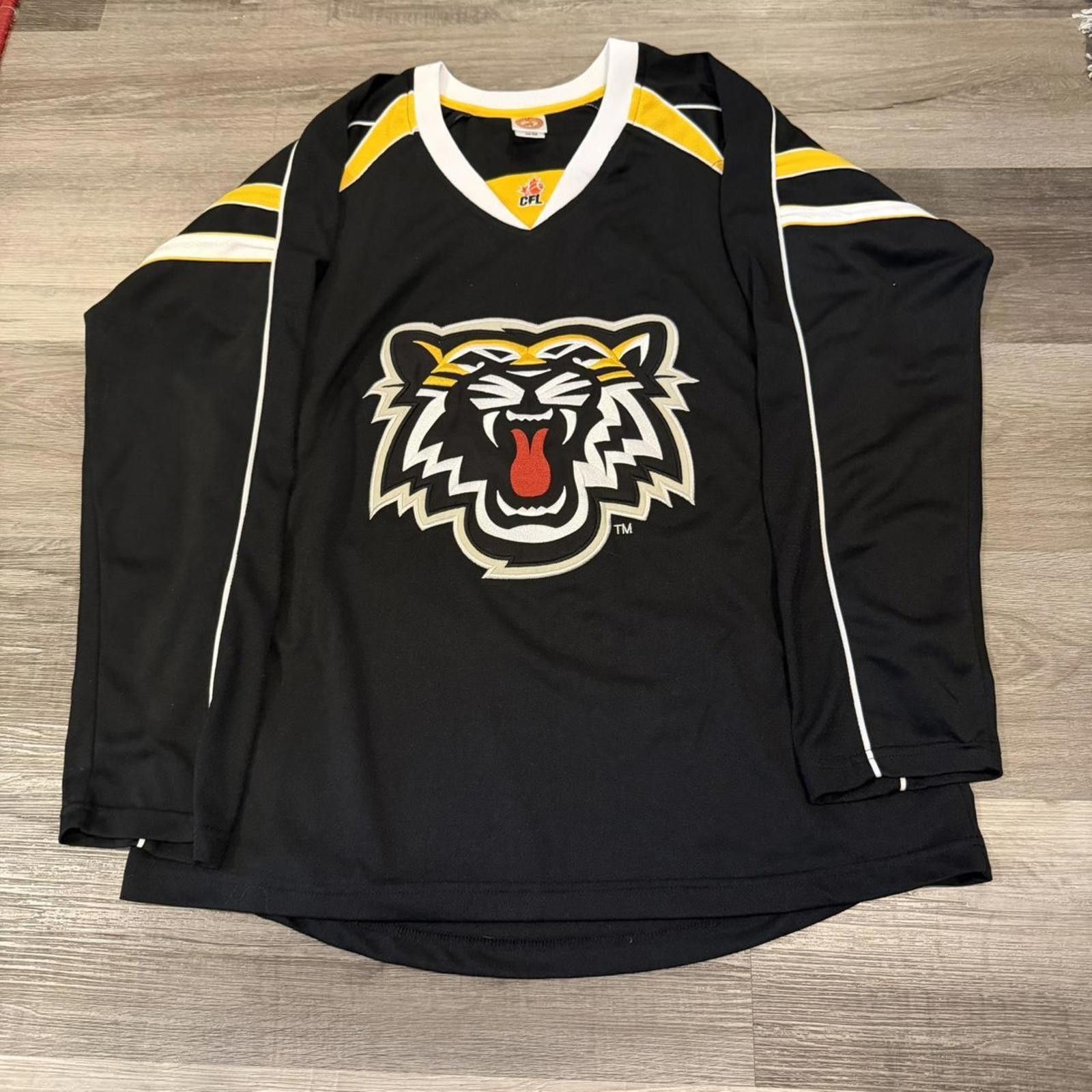 Other Vintage Hamilton tiger cats CFL long sleeve jersey 00s M/L Size US M / EU 48-50 / 2 - 3 Thumbnail