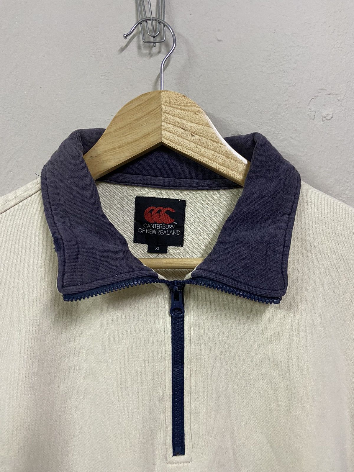 Canterbury of New Zealand × Japanese Brand × Vintage Rare‼️ Vtg Canterbury Of New Zealand Half Zipper Size US XL / EU 56 / 4 - 3 Thumbnail