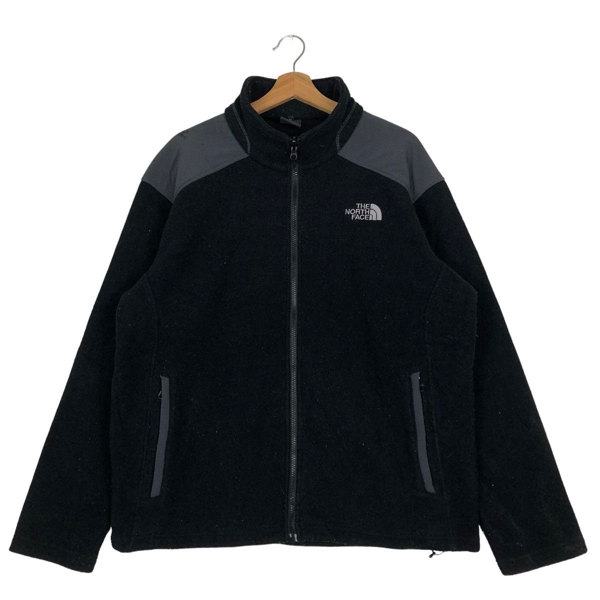 The North Face 🔥Vintage The North Face Fleece Zipper Jacket Size US XL / EU 56 / 4 - 1 Thumbnail