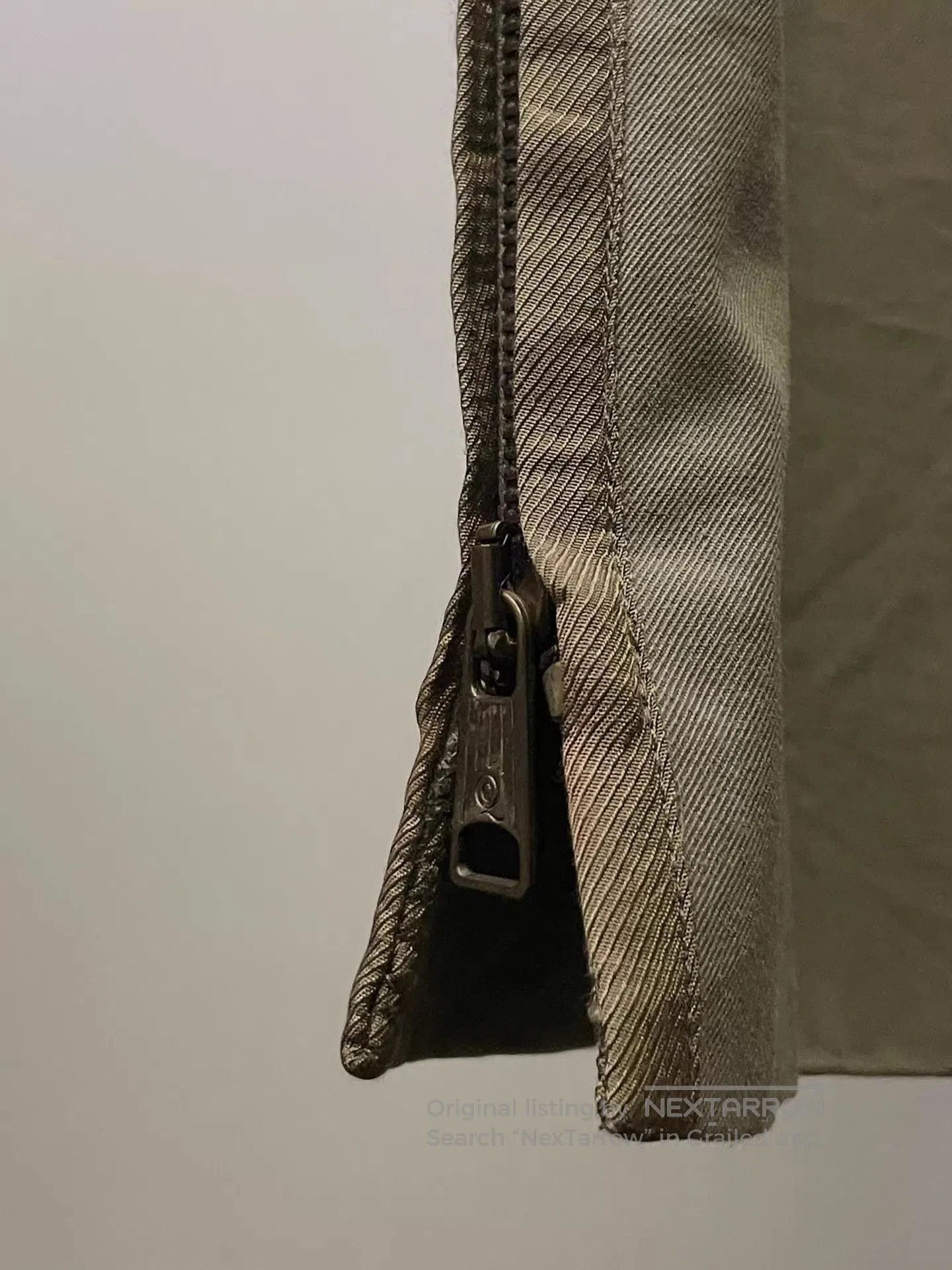 Alexander McQueen Beige Casual Pants with Zip Details . Size US 30 / EU 46 - 5 Thumbnail