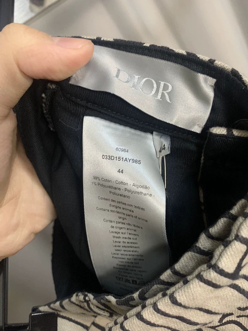 Dior Dior full logo pants Size US 28 / EU 44 - 3 Thumbnail
