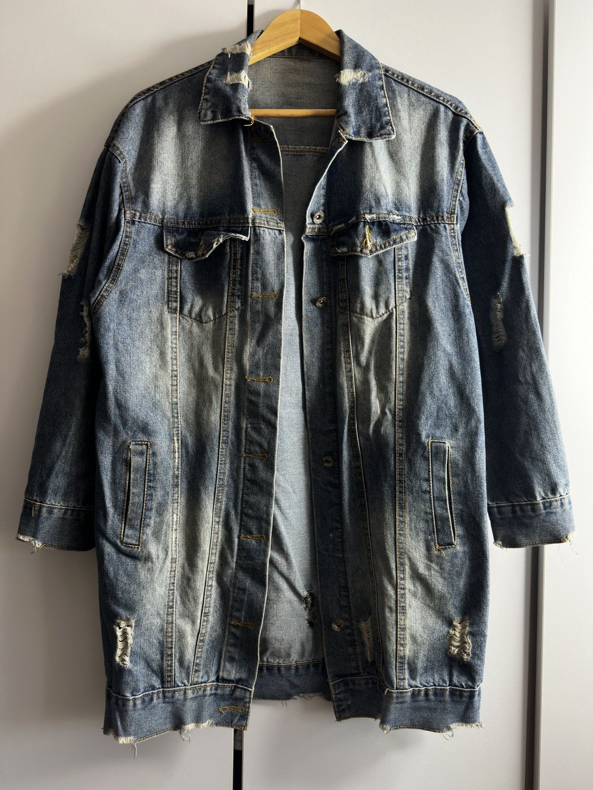 Other handmade denim jacket handicraft Y2k Size S / US 4 / IT 40 - 2 Thumbnail