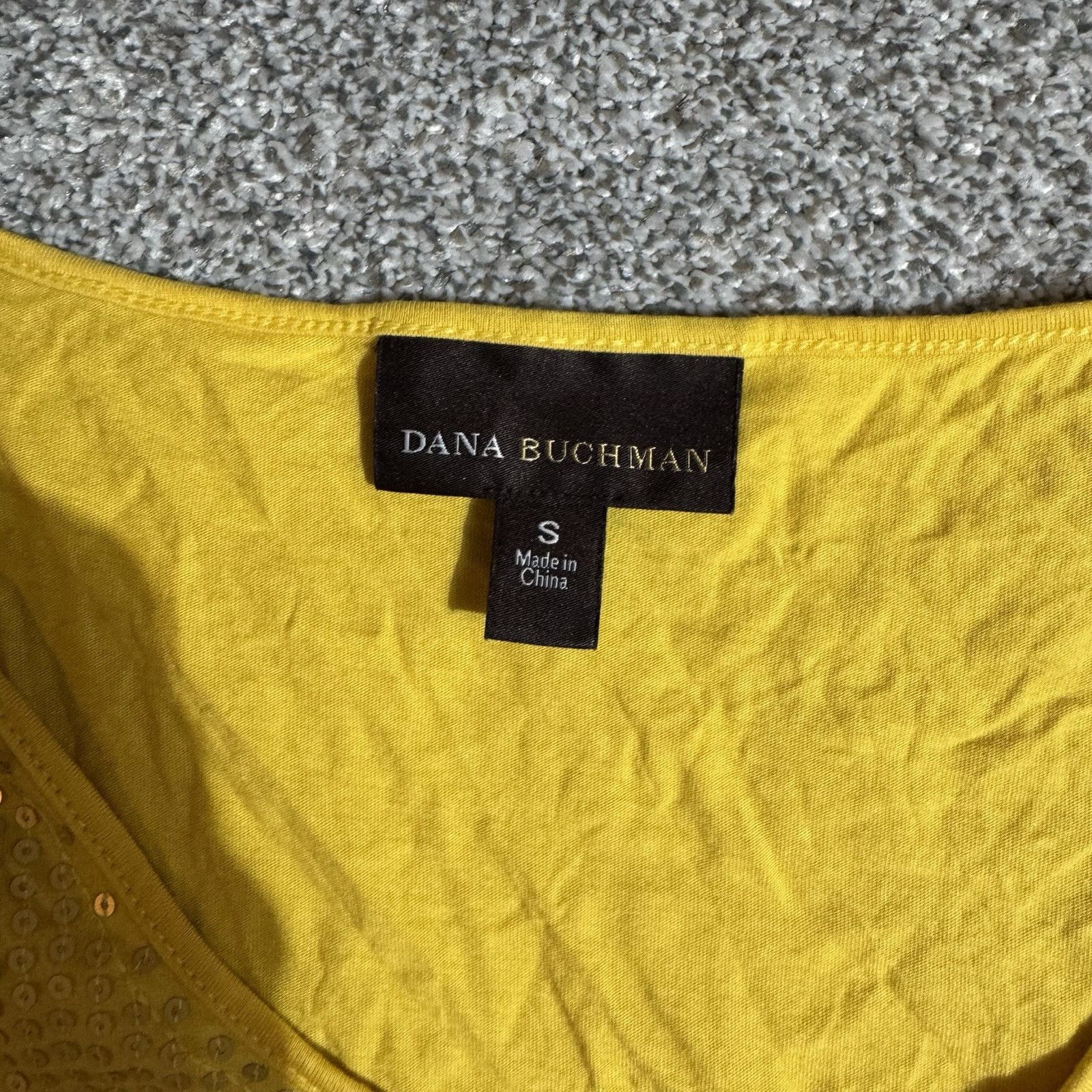 Other Dana Buchman Tank Top Womens Small Sequins Sparkly Glittery Size S / US 4 / IT 40 - 4 Thumbnail