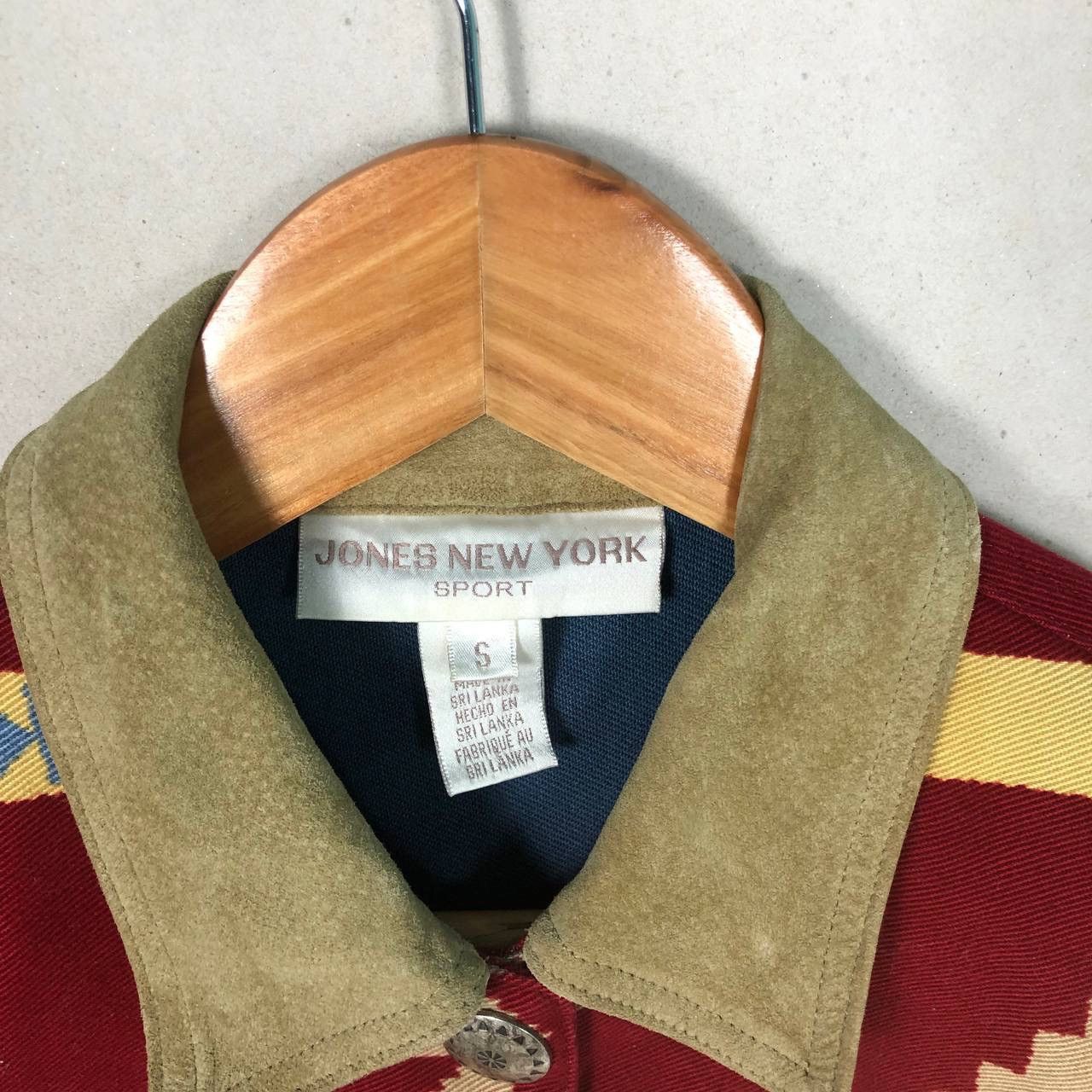 Native Jones New York Vintage Southwestern Aztec Denime Jacket Size US M / EU 48-50 / 2 - 5 Thumbnail