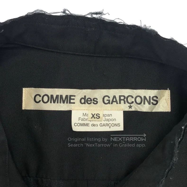Comme des Garcons Comme Des Garcons Satin round-neck stand collar cotton shi Size XS / US 0-2 / IT 36-38 - 5 Thumbnail
