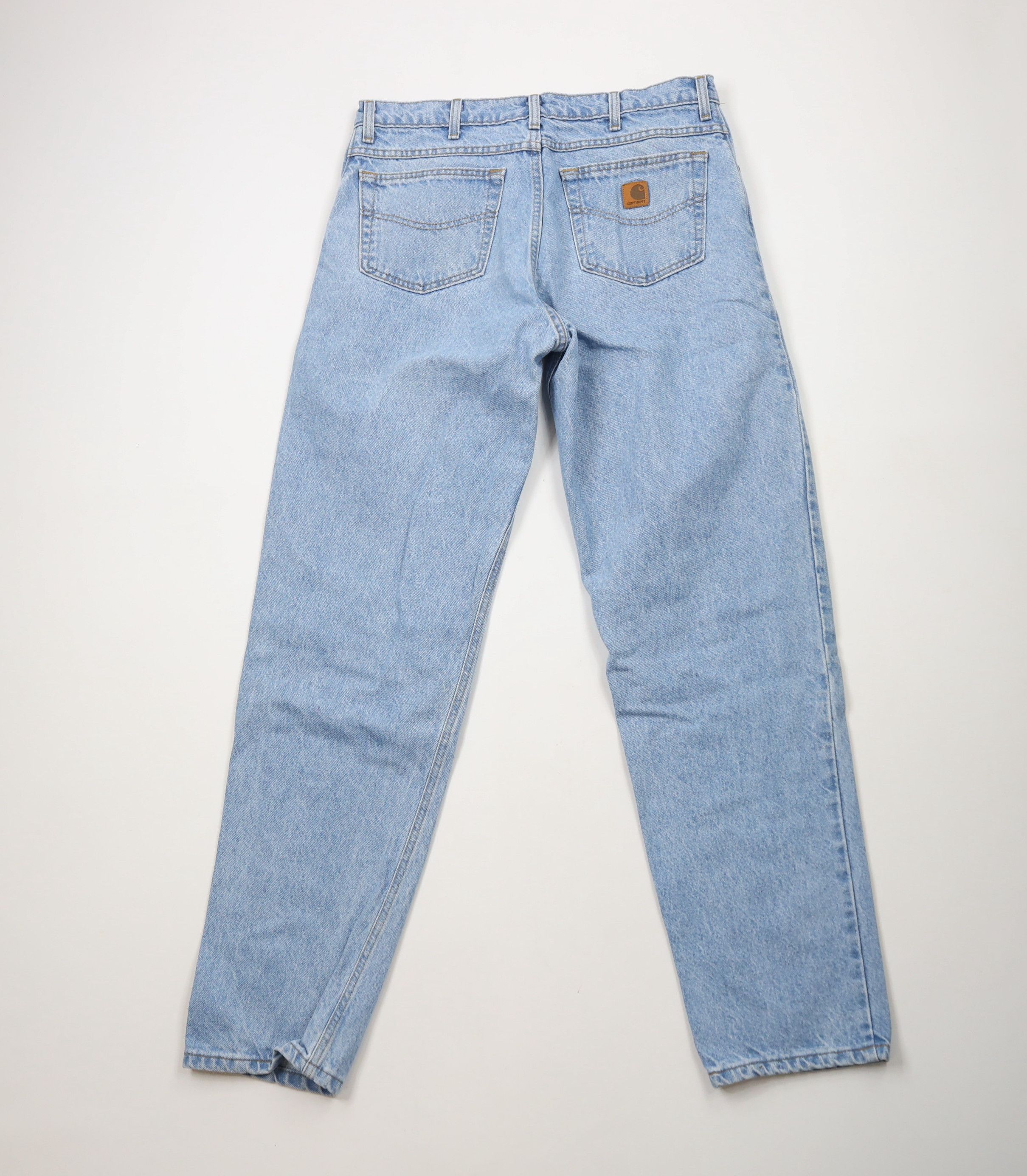 Carhartt × Vintage Vintage 90s Carhartt Spell Relaxed Fit Denim Jeans USA Blue Size US 34 / EU 50 - 10 Thumbnail