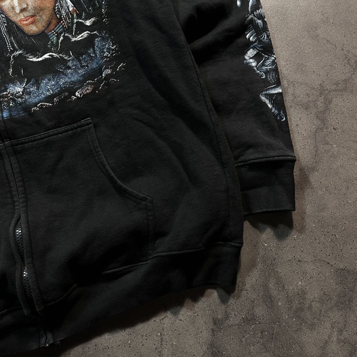 Band Tees Vintage 00s Avant Garde Rock Metal Style Zip Hoodie Indie Size US L / EU 52-54 / 3 - 6 Thumbnail